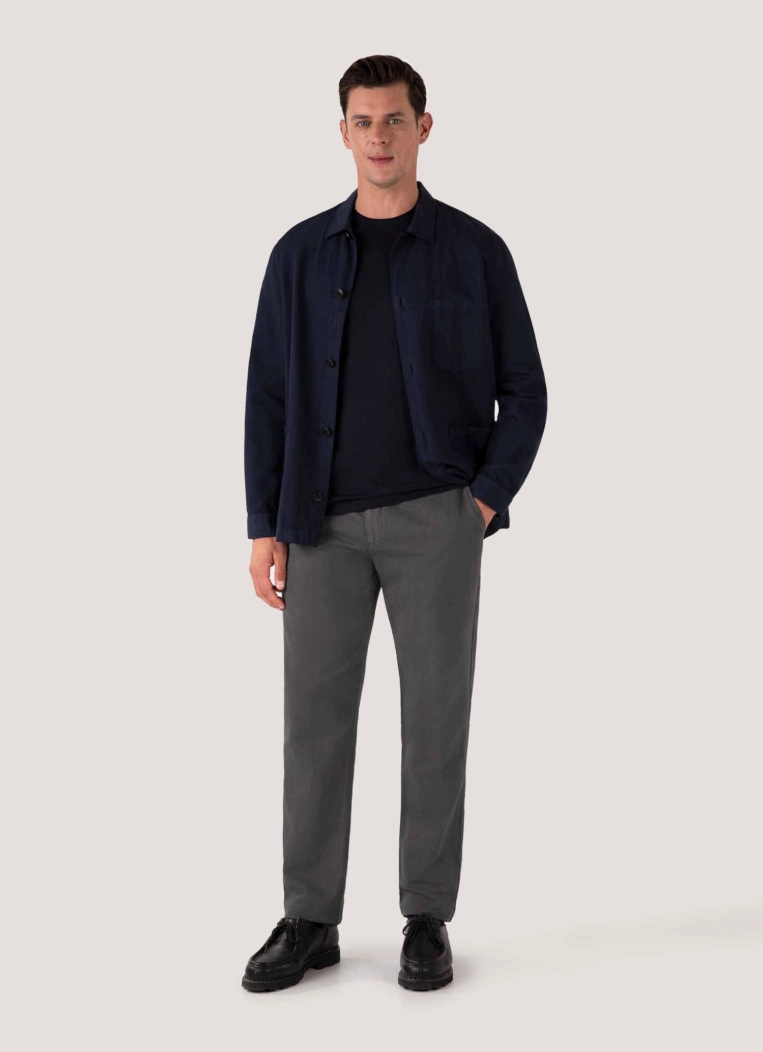 Men's Classic T-shirt in Midnight Navy Original Look Casual