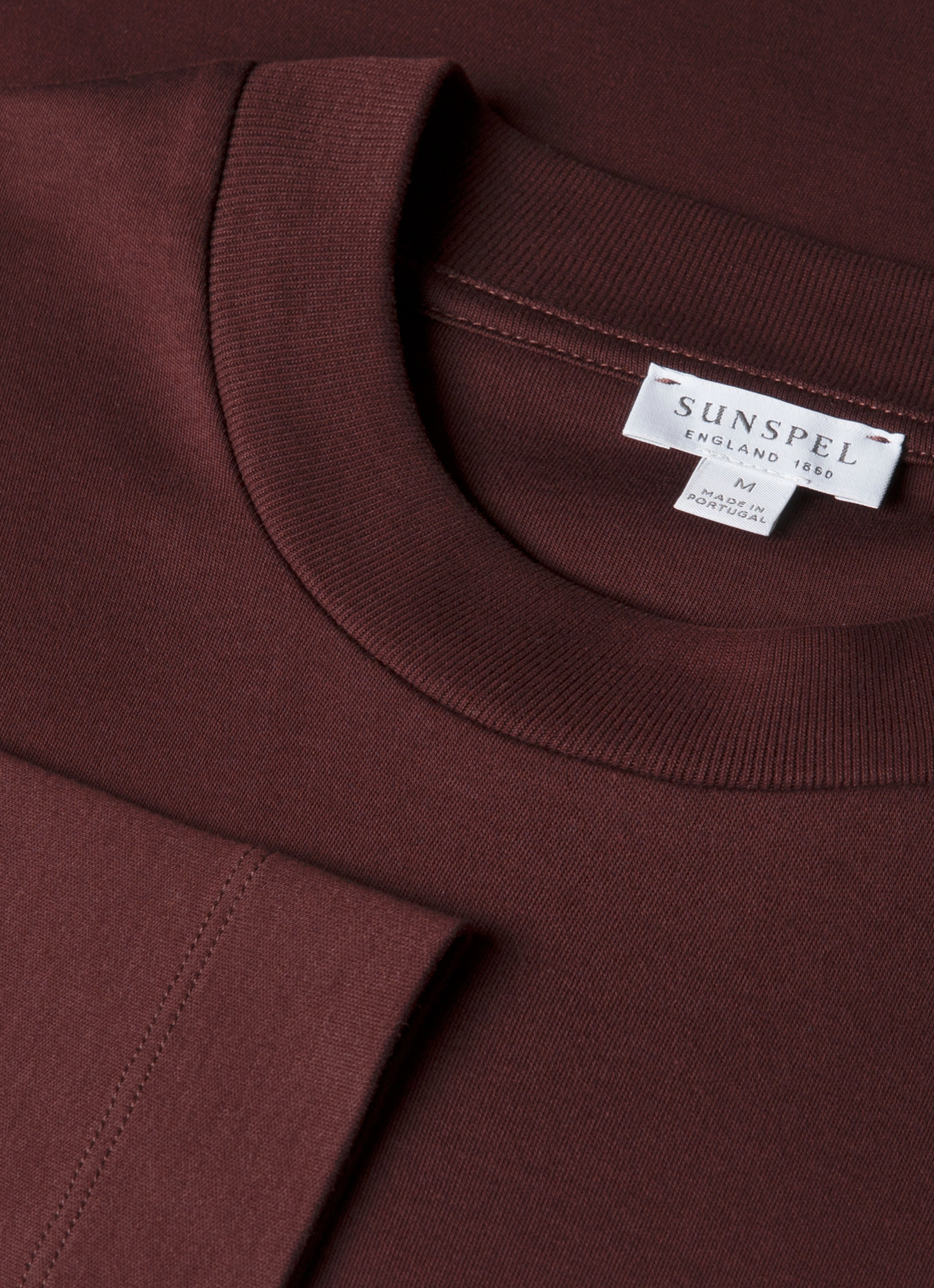 Men's Long Sleeve Heavyweight T-shirt in Bakelite Everyday Vibes