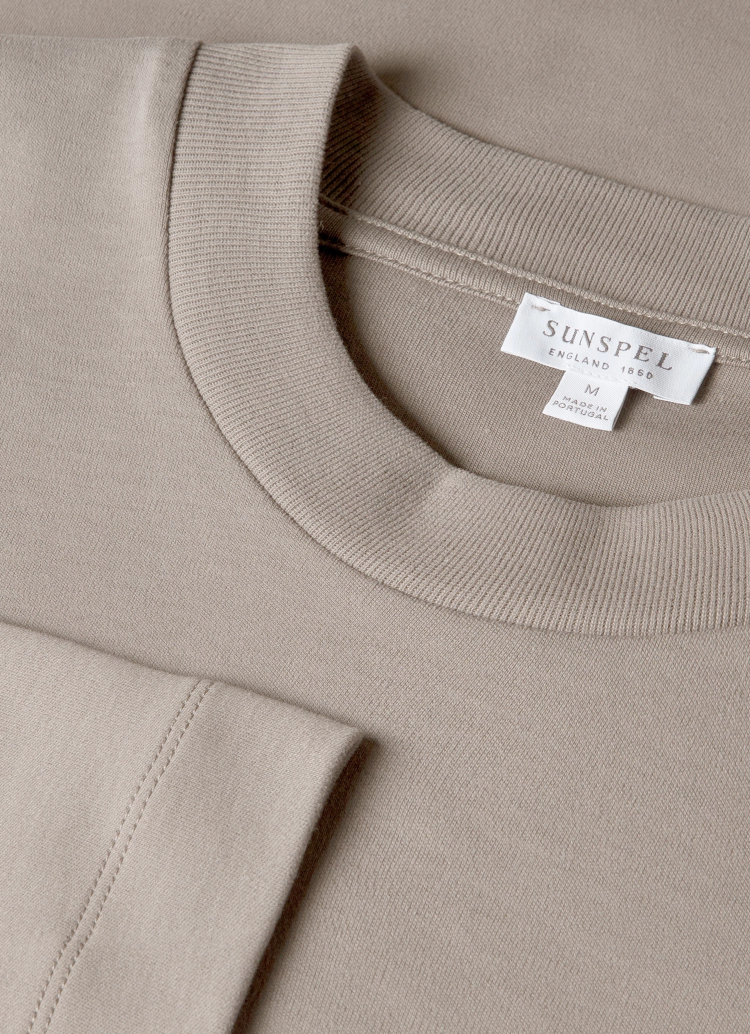 Men's Long Sleeve Heavyweight T-shirt in Iron Grey Soft Clothing