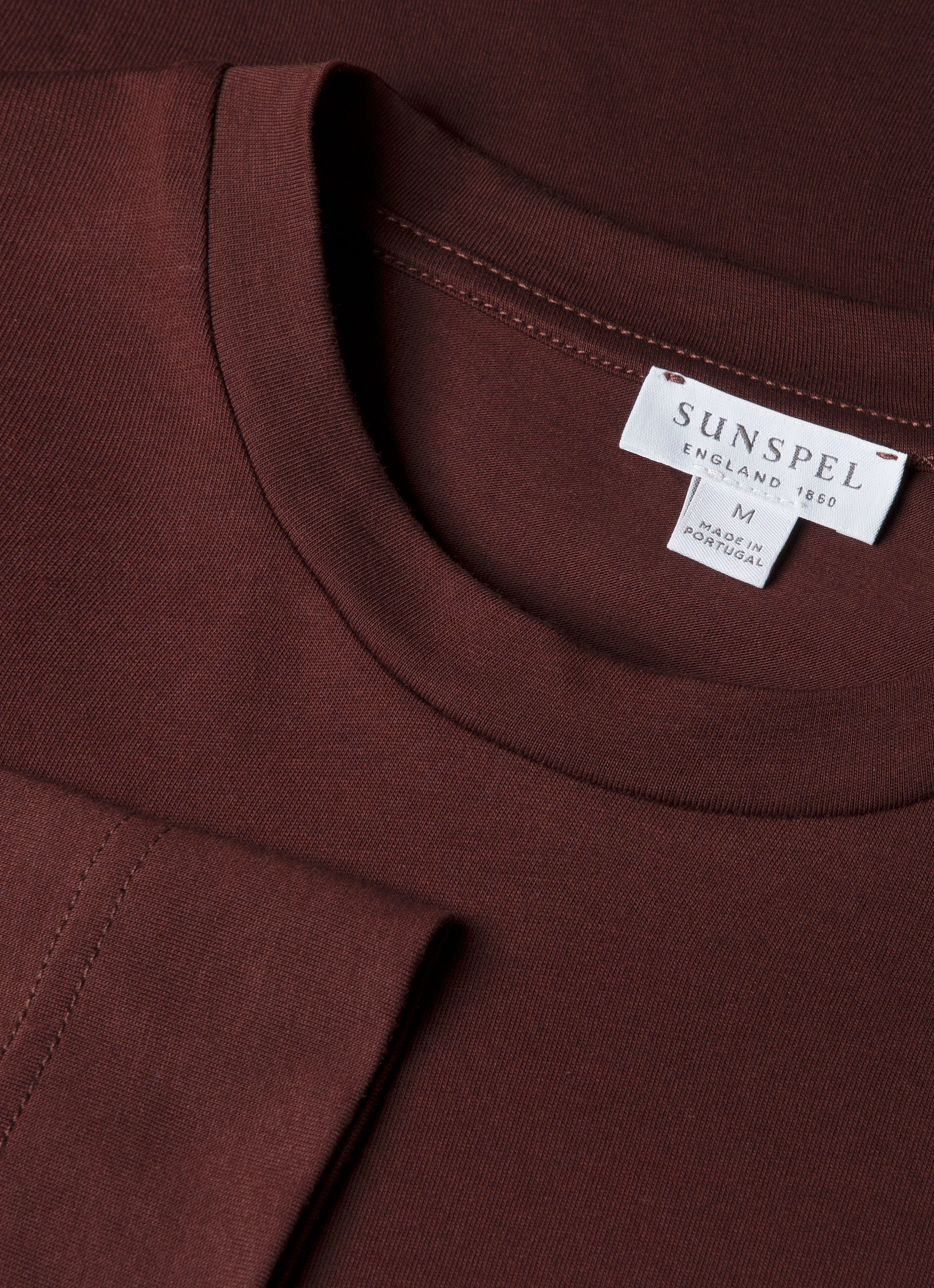 Men's Long Sleeve Riviera Midweight T-shirt in Bakelite Signature Edition