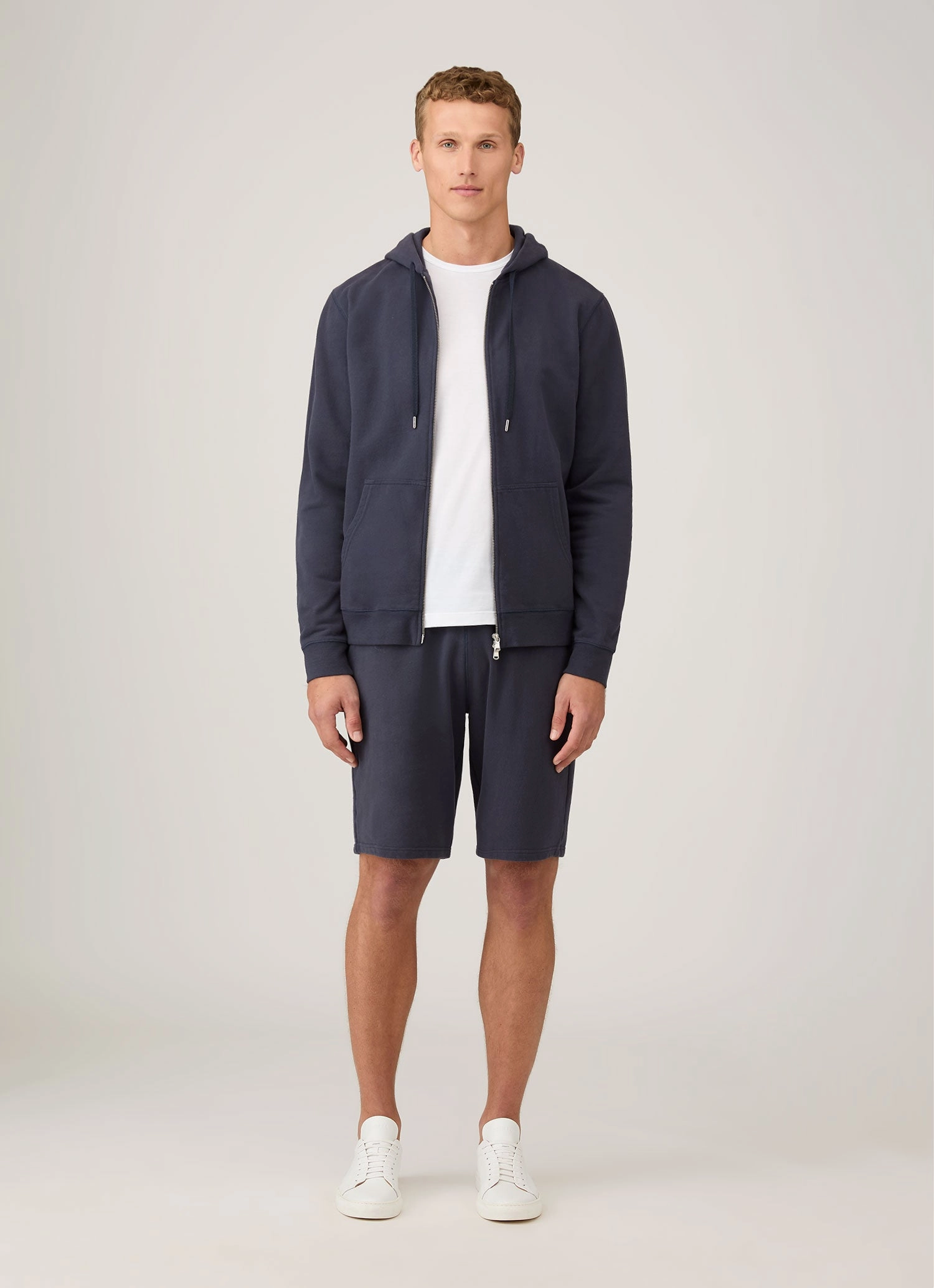 Men's Loopback Shorts in Navy Popular Shorts