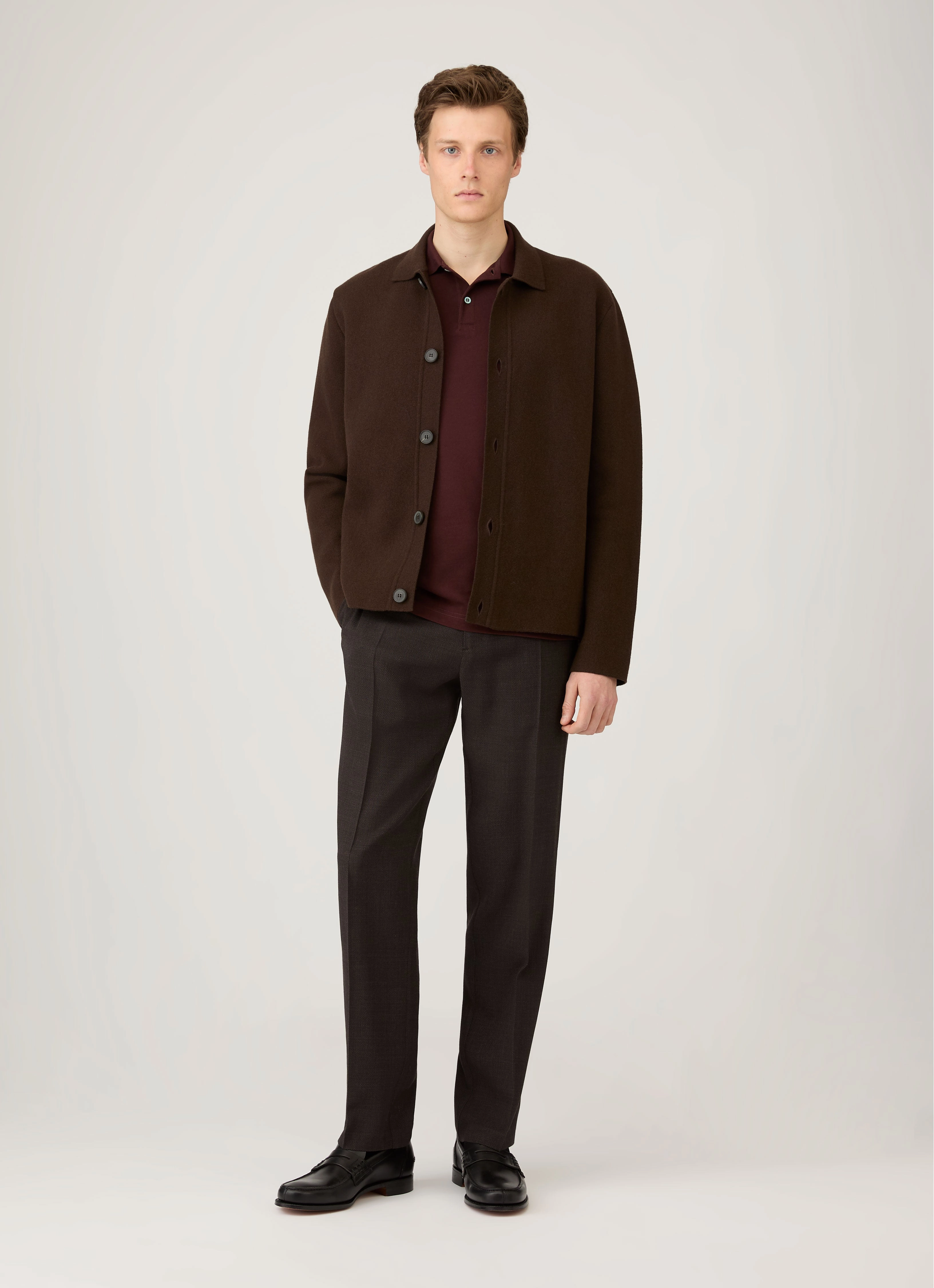 Men's Piqu?? Polo Shirt in Bakelite Sporty Clothing