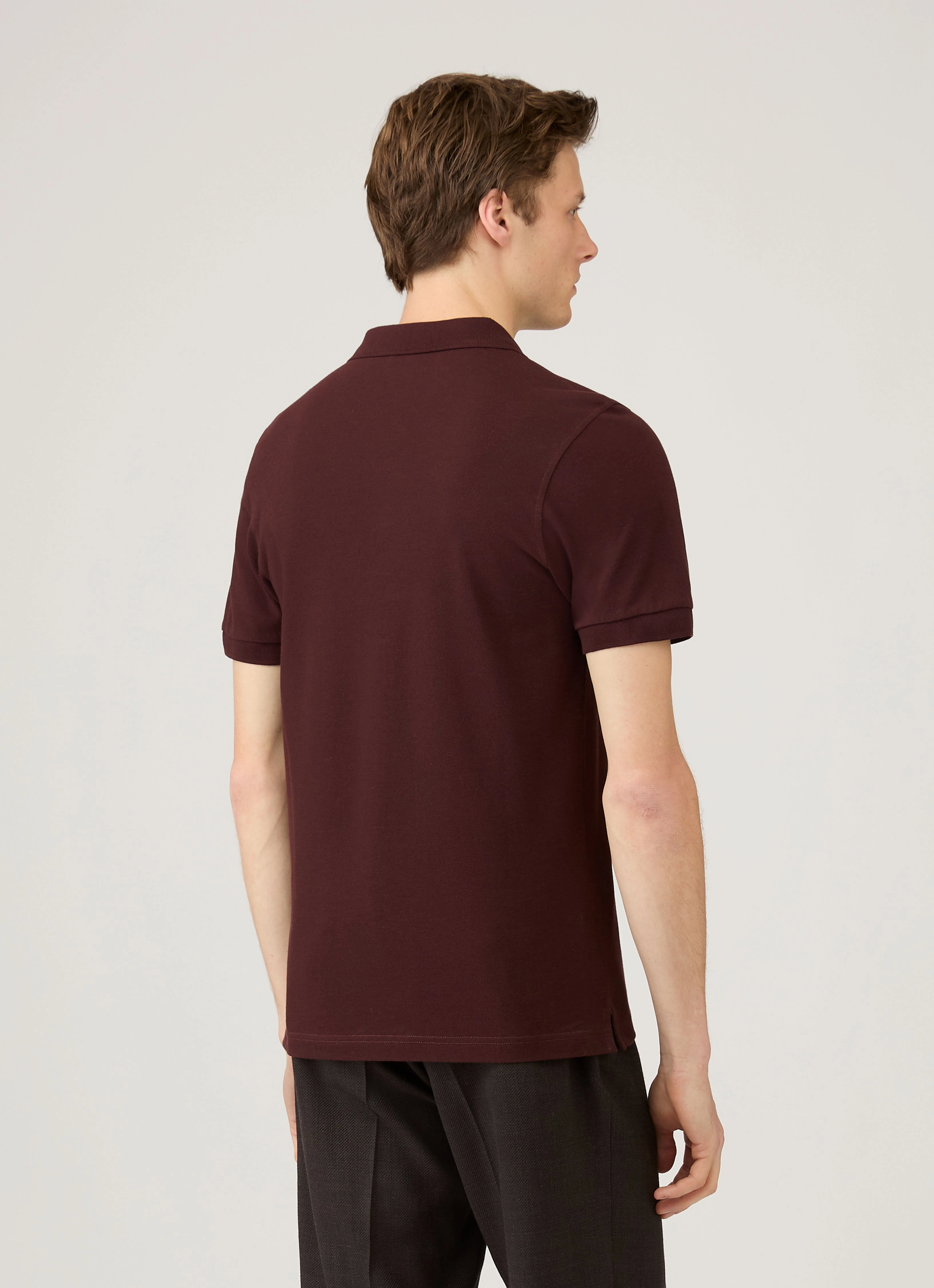 Men's Piqu?? Polo Shirt in Bakelite Sporty Clothing