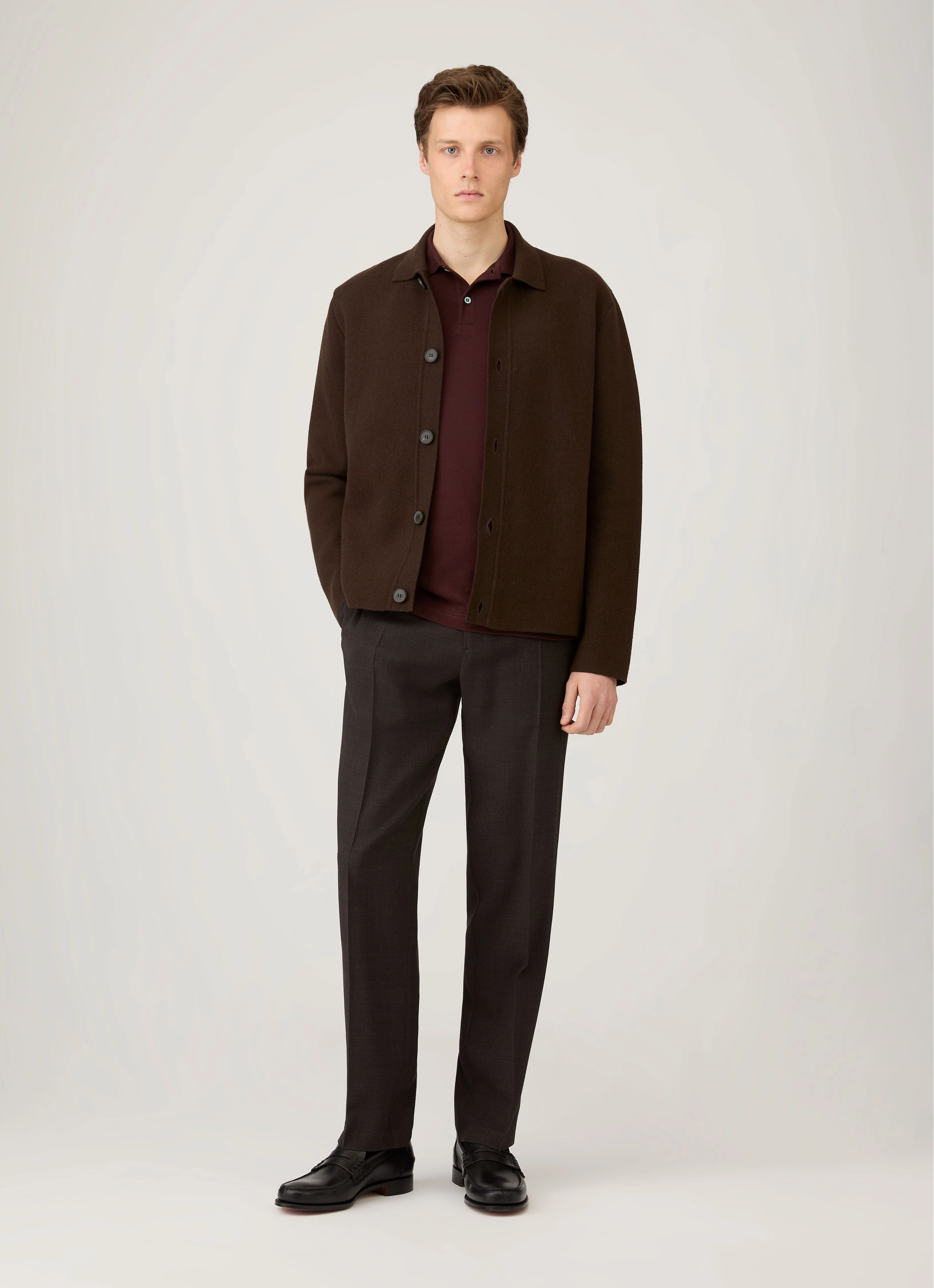 Men's Piqu?? Polo Shirt in Bakelite Sporty Clothing