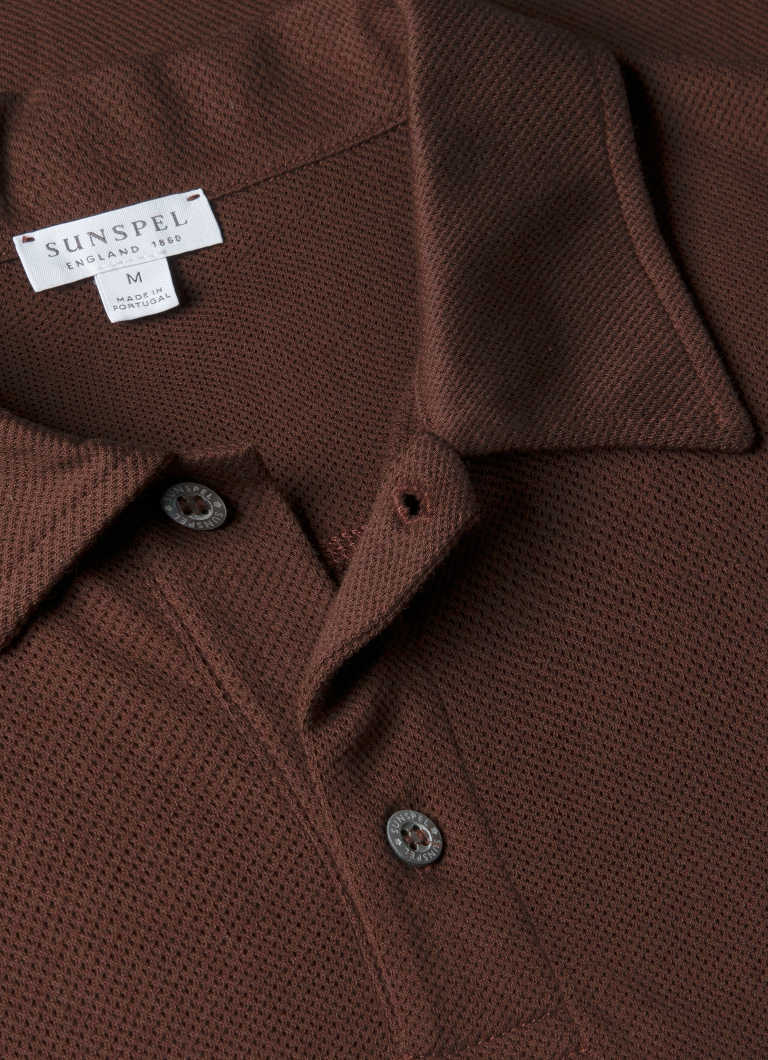 Men's Regular Fit Riviera Polo Shirt in Bakelite Stylish Apparel Lounge