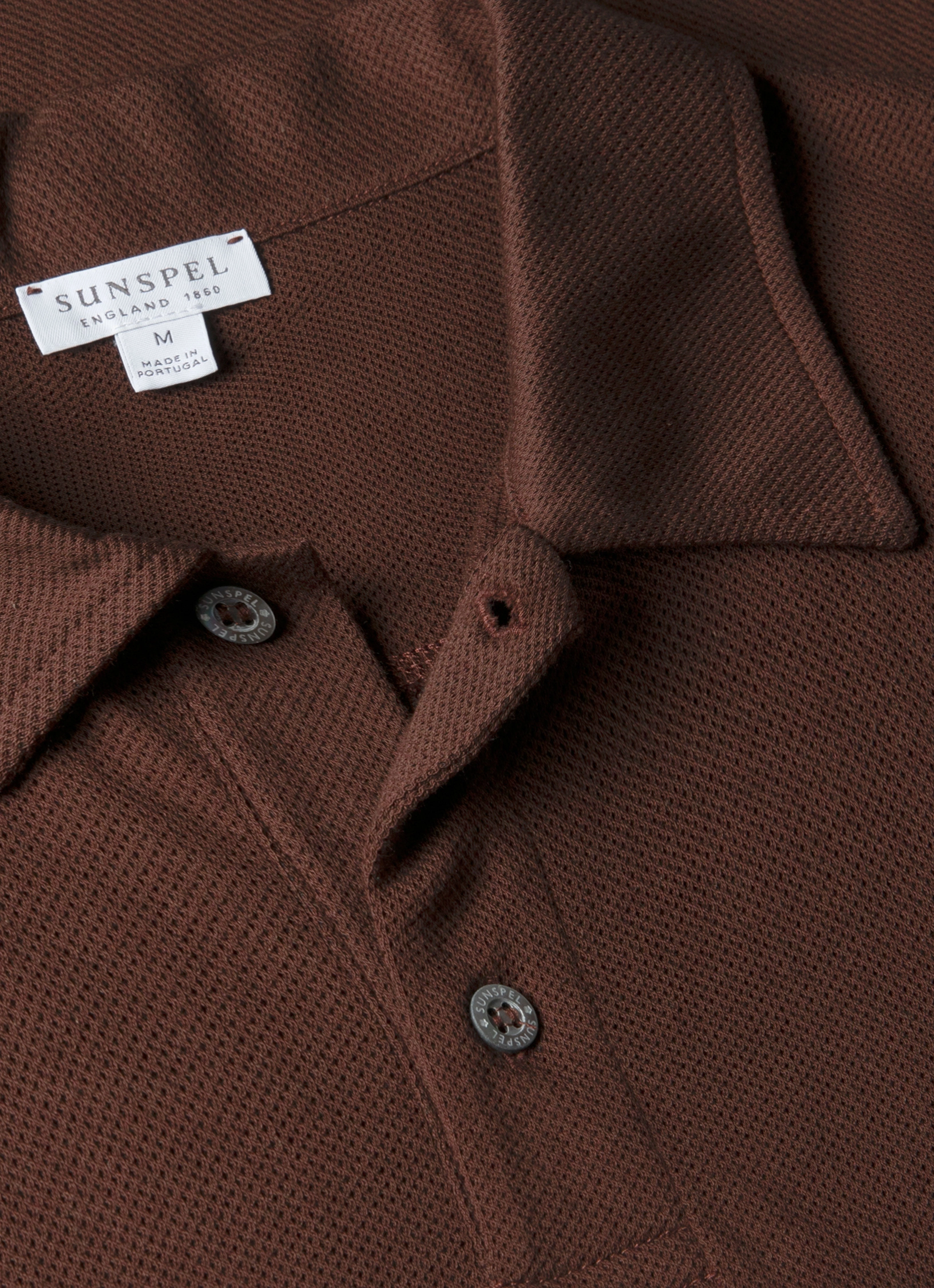 Men's Regular Fit Riviera Polo Shirt in Bakelite Stylish Apparel Lounge