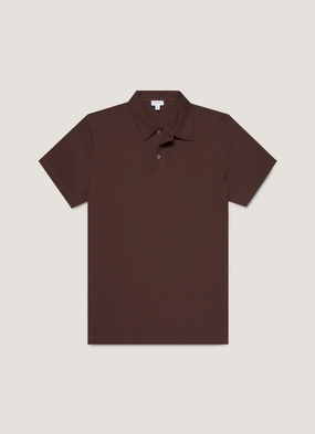 Men's Regular Fit Riviera Polo Shirt in Bakelite Chic Wave