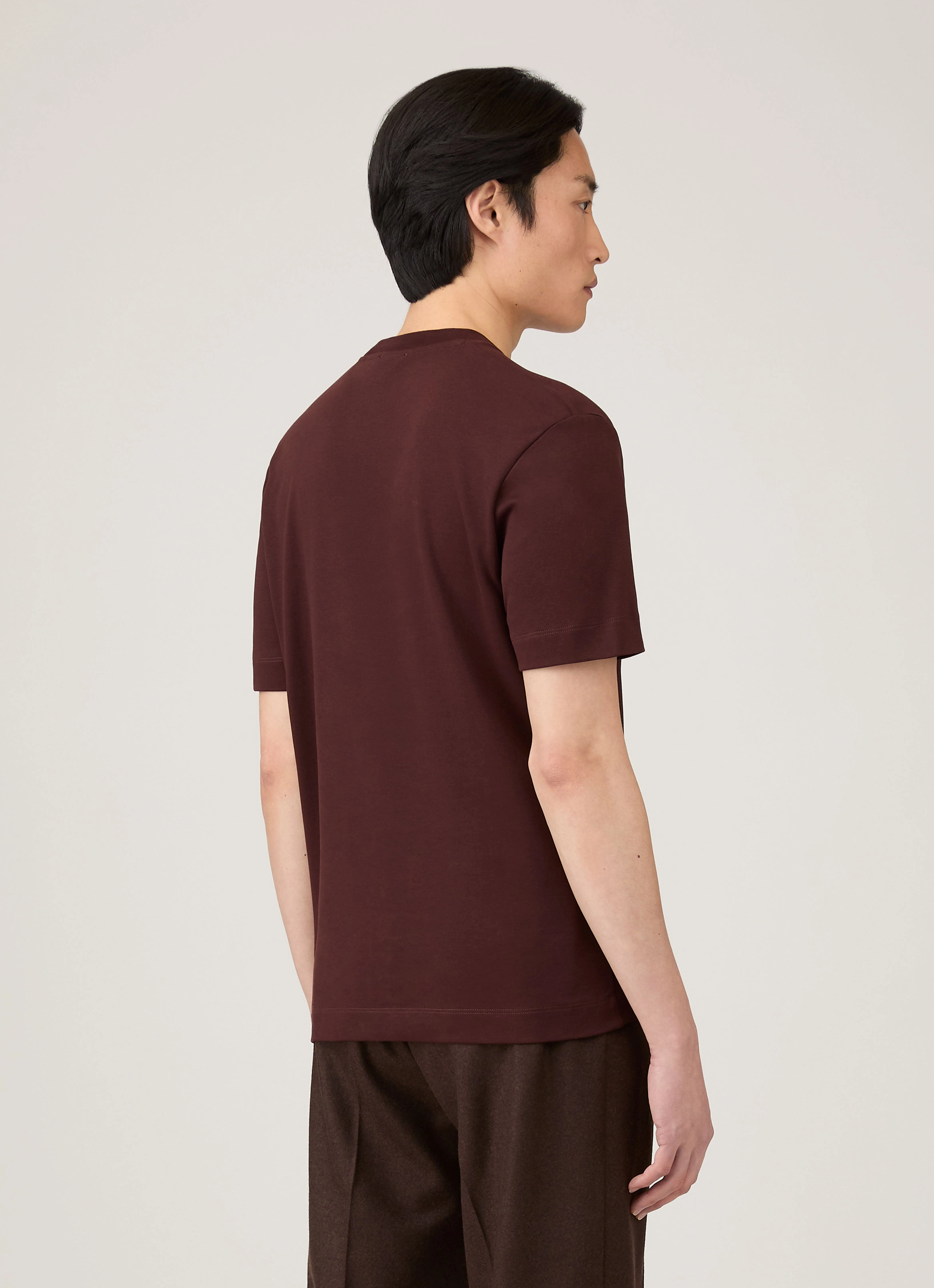 Men's Relaxed Fit Heavyweight T-shirt in Bakelite Casual Shape