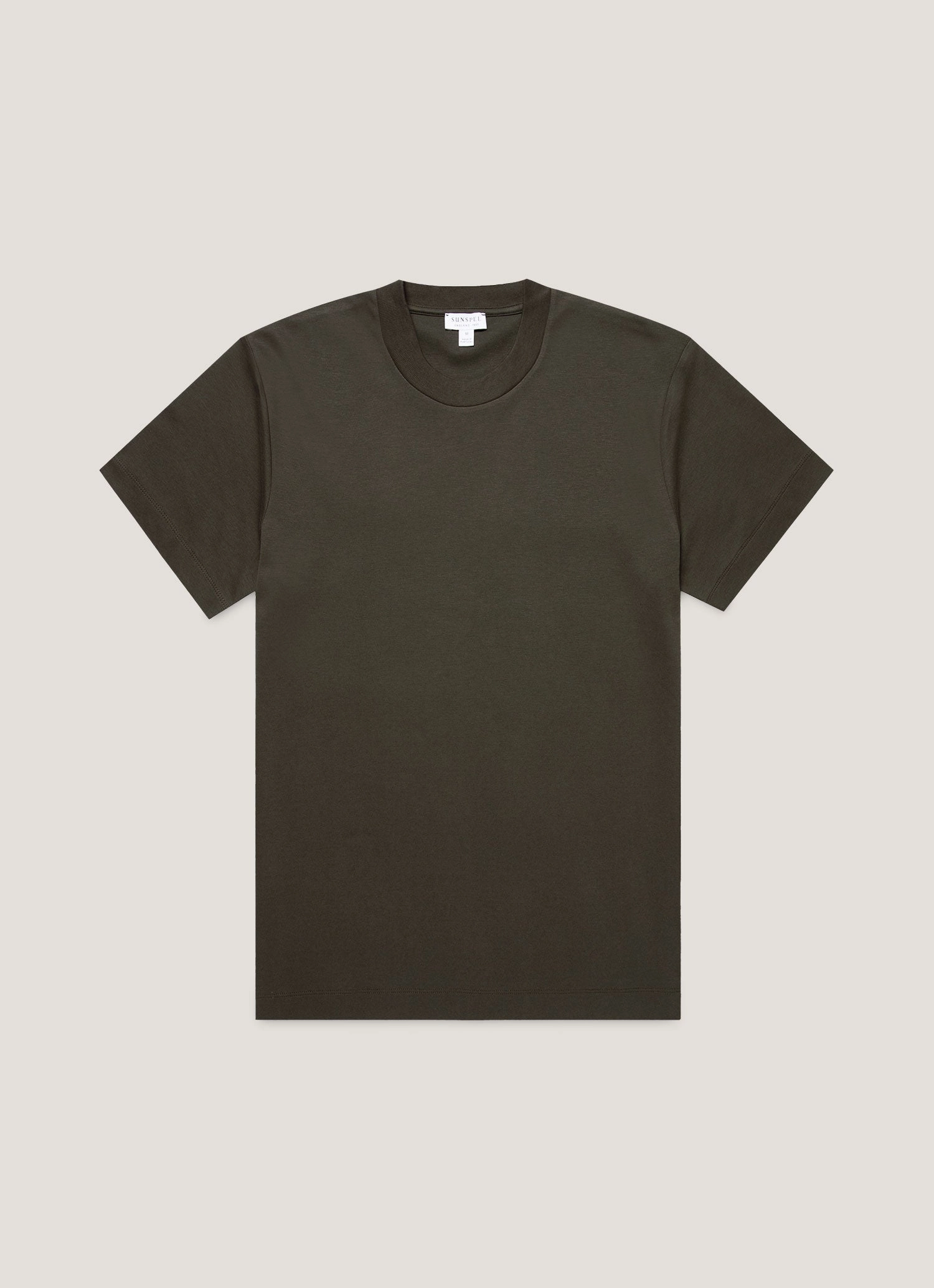 Men's Relaxed Fit Heavyweight T-shirt in Dark Green Everyday Aura