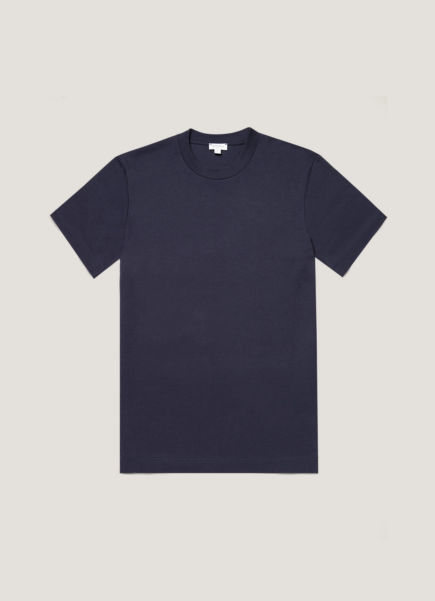 Men's Relaxed Fit Heavyweight T-shirt in Navy Street Mood Bold color shirt