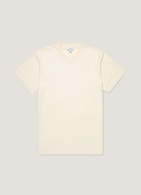 Outdoor Fashion Polished Style Ready Men's Relaxed Fit Heavyweight T-shirt in Undyed