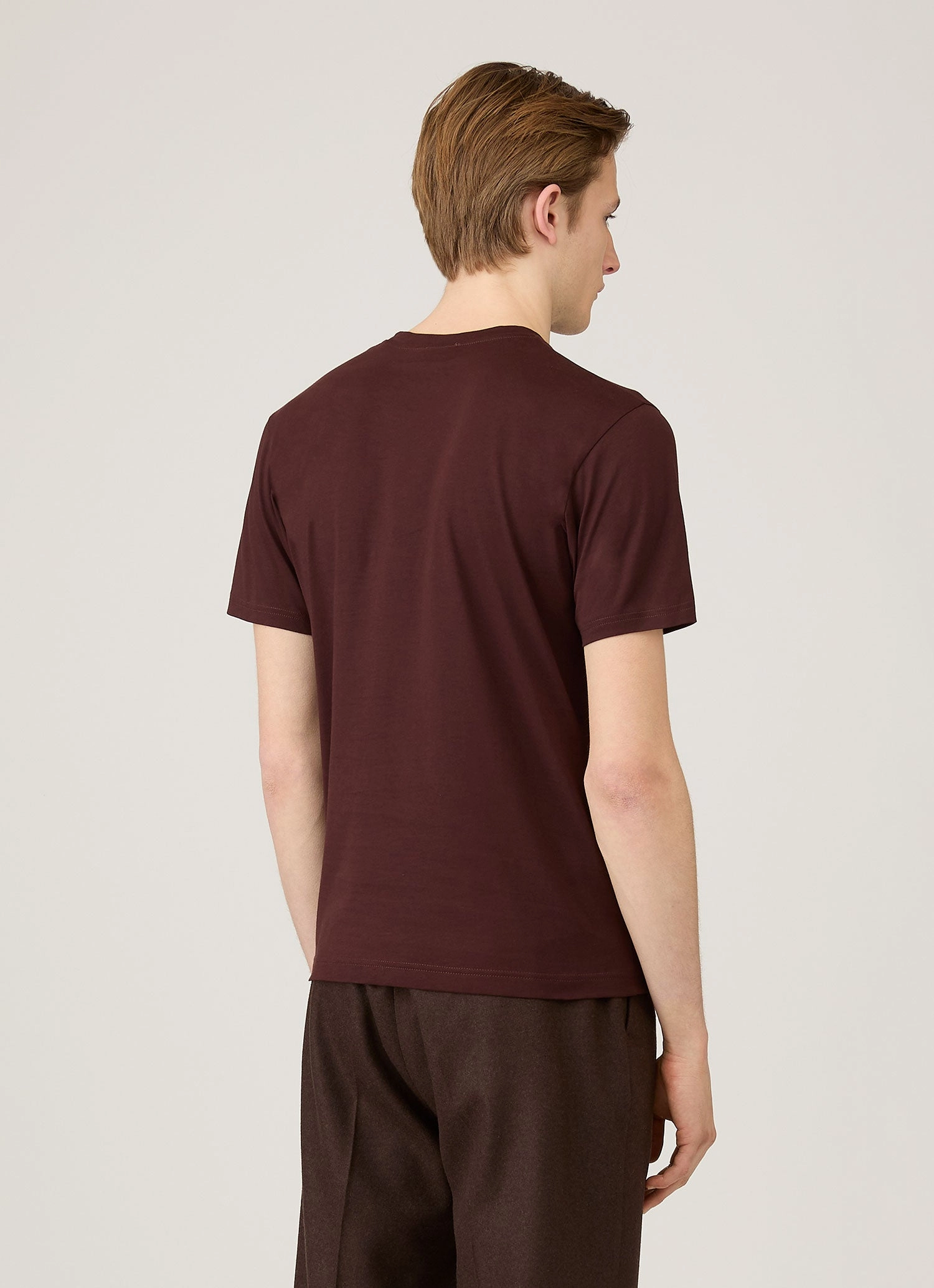 Men's Riviera Midweight T-shirt in Bakelite Global Look