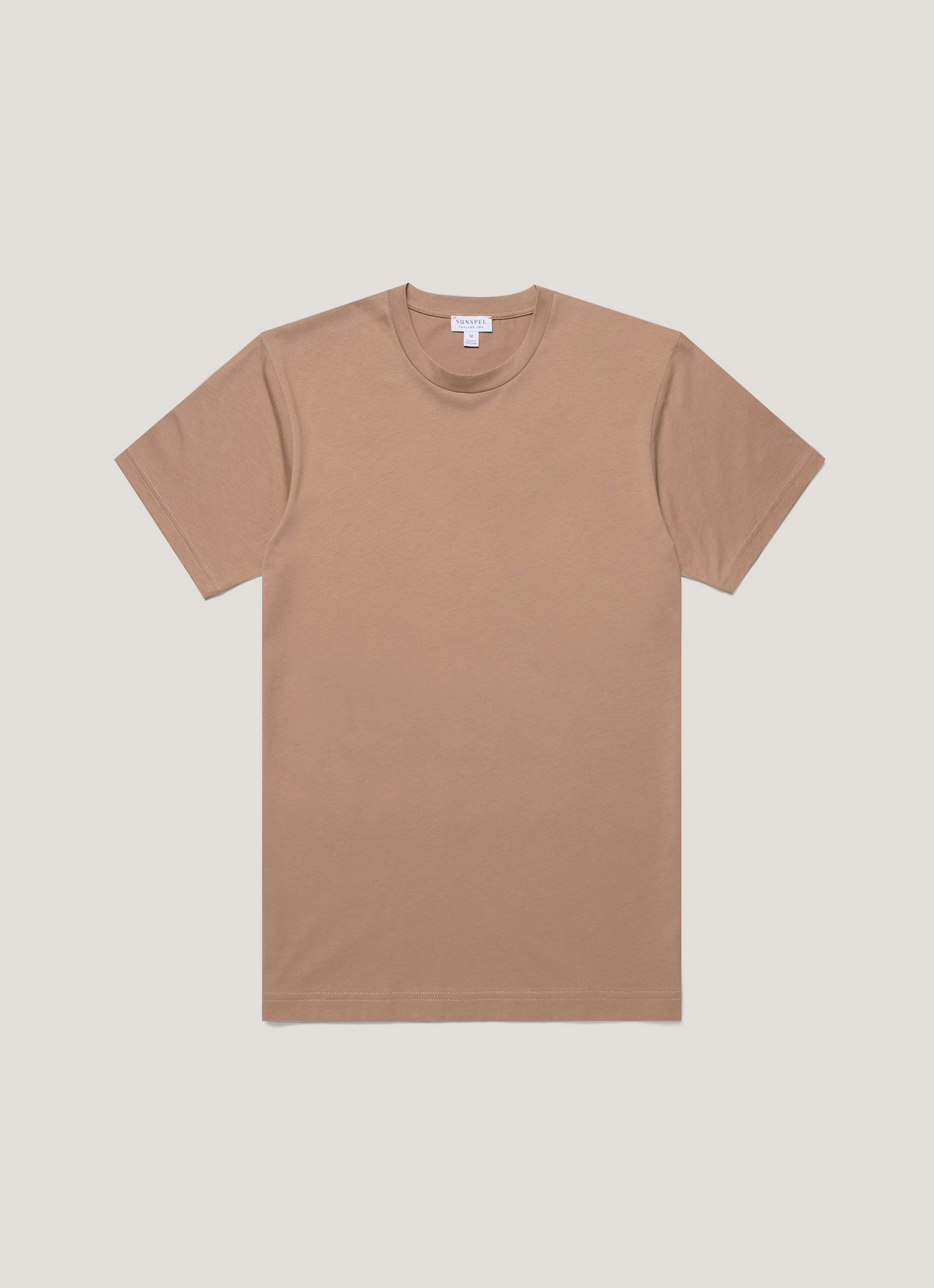 Modern Street Look Men's Riviera Midweight T-shirt in Dune