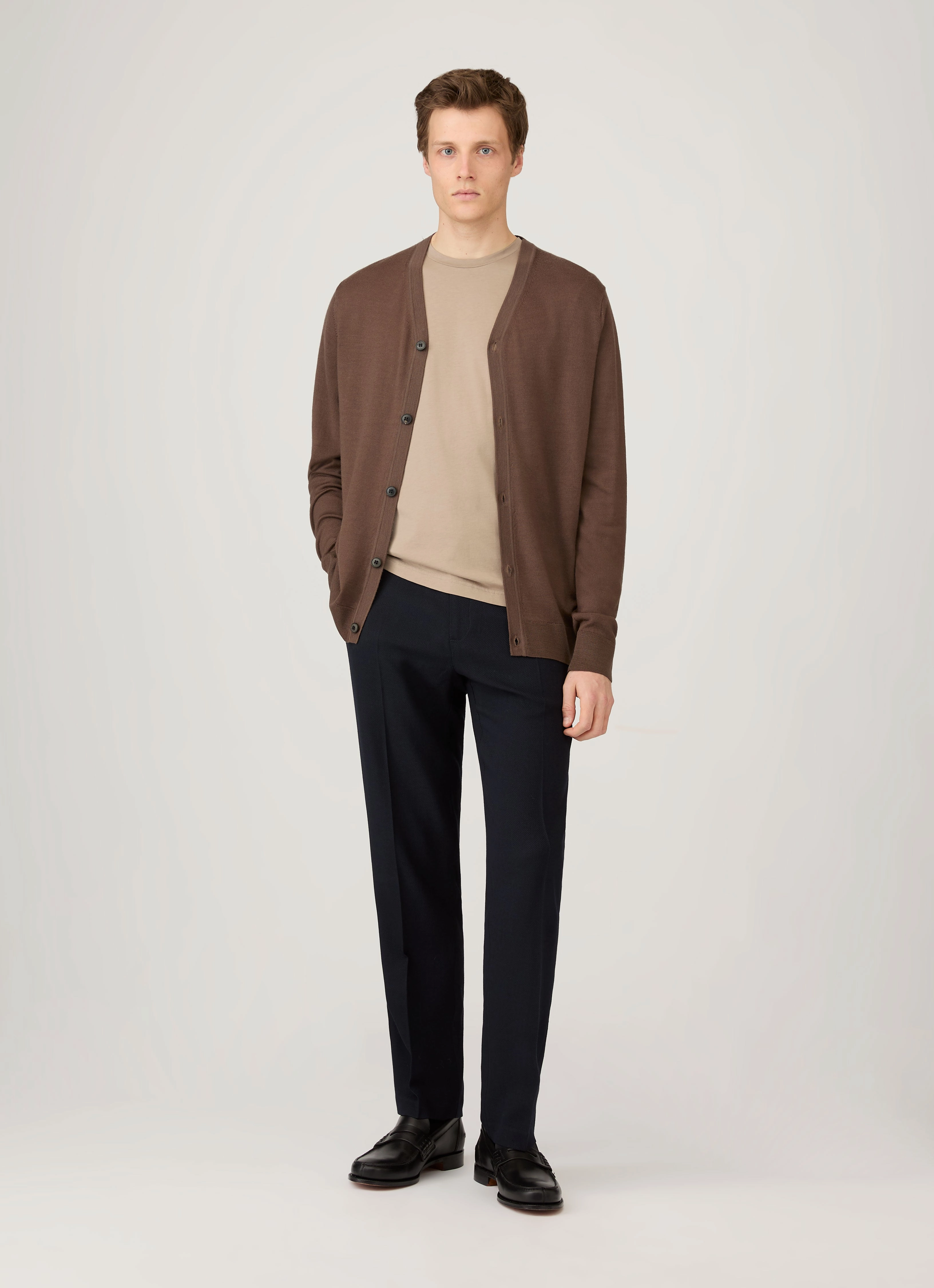 Men's Riviera Midweight T-shirt in Mink Trend Setter