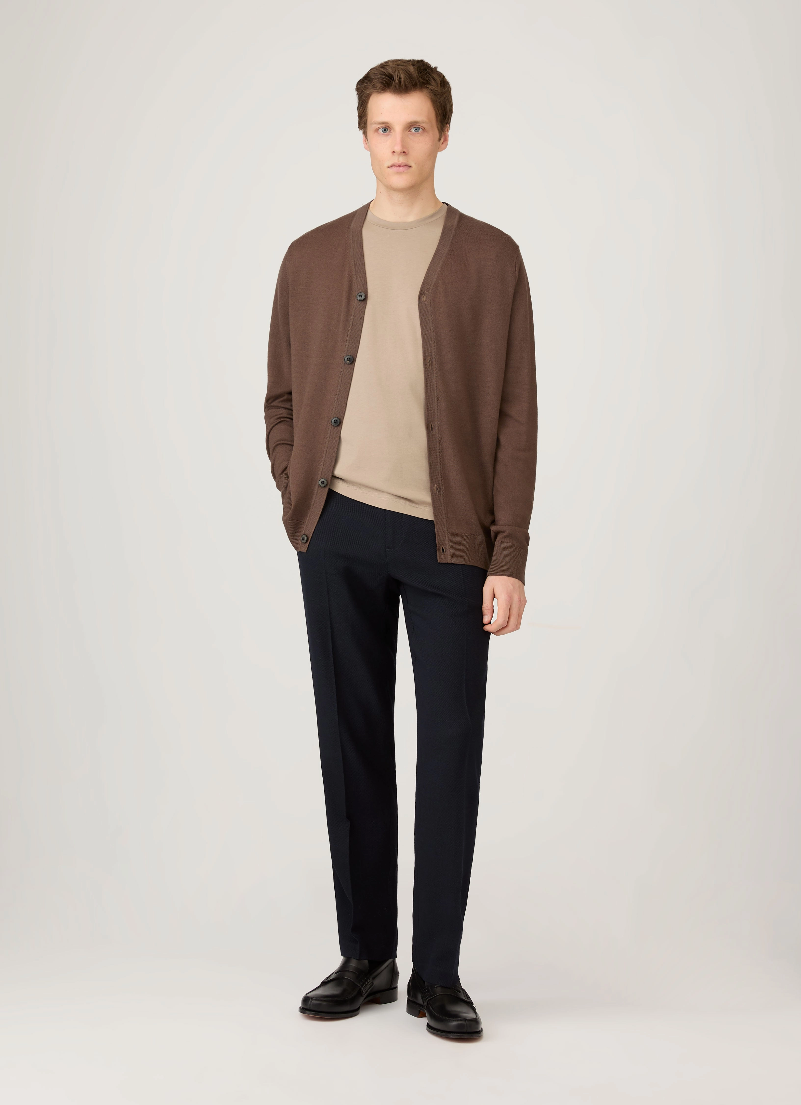 Men's Riviera Midweight T-shirt in Mink Trend Setter