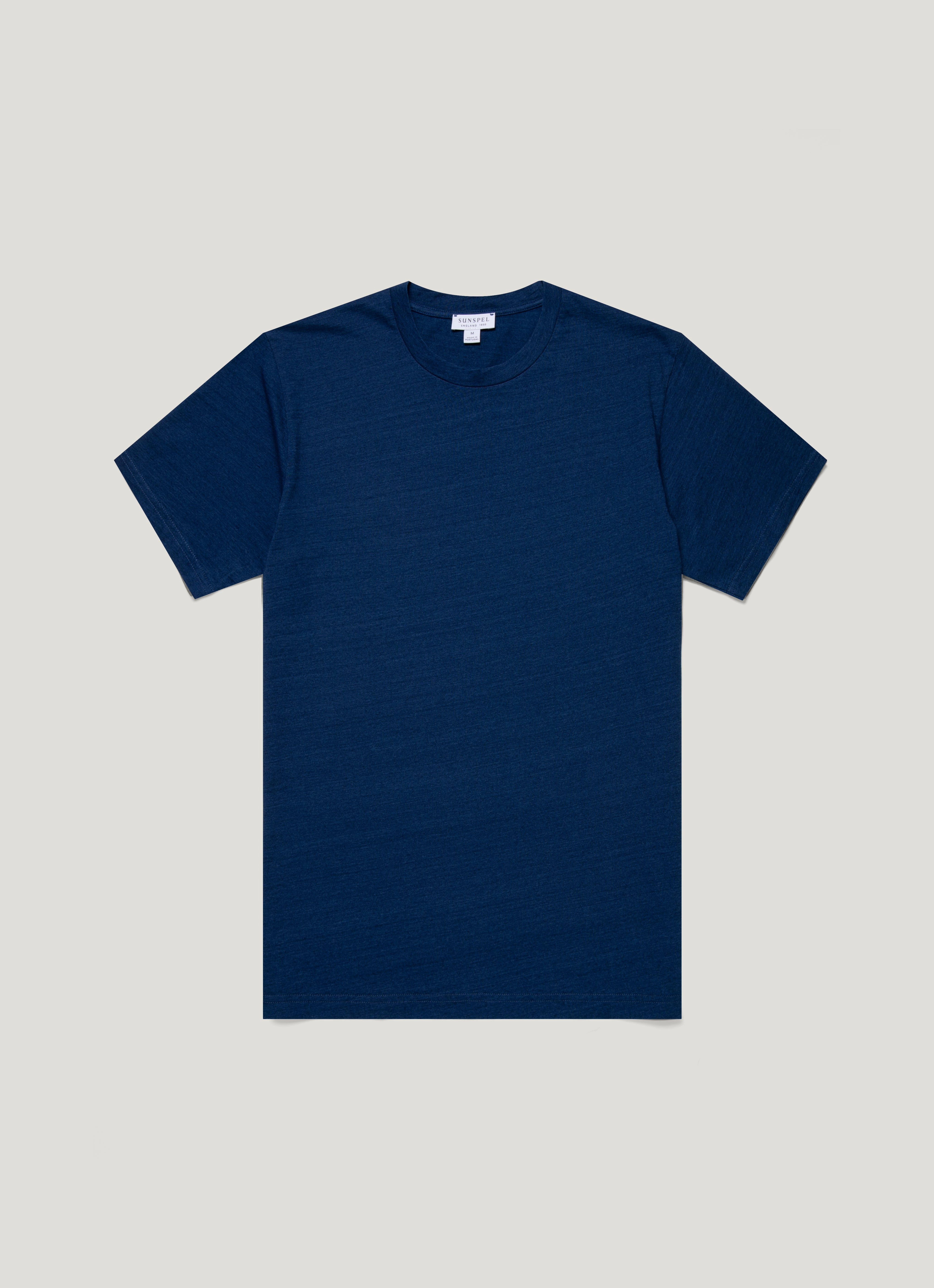 Relax Outfit Wear Men's Riviera Midweight T-shirt in Real Indigo
