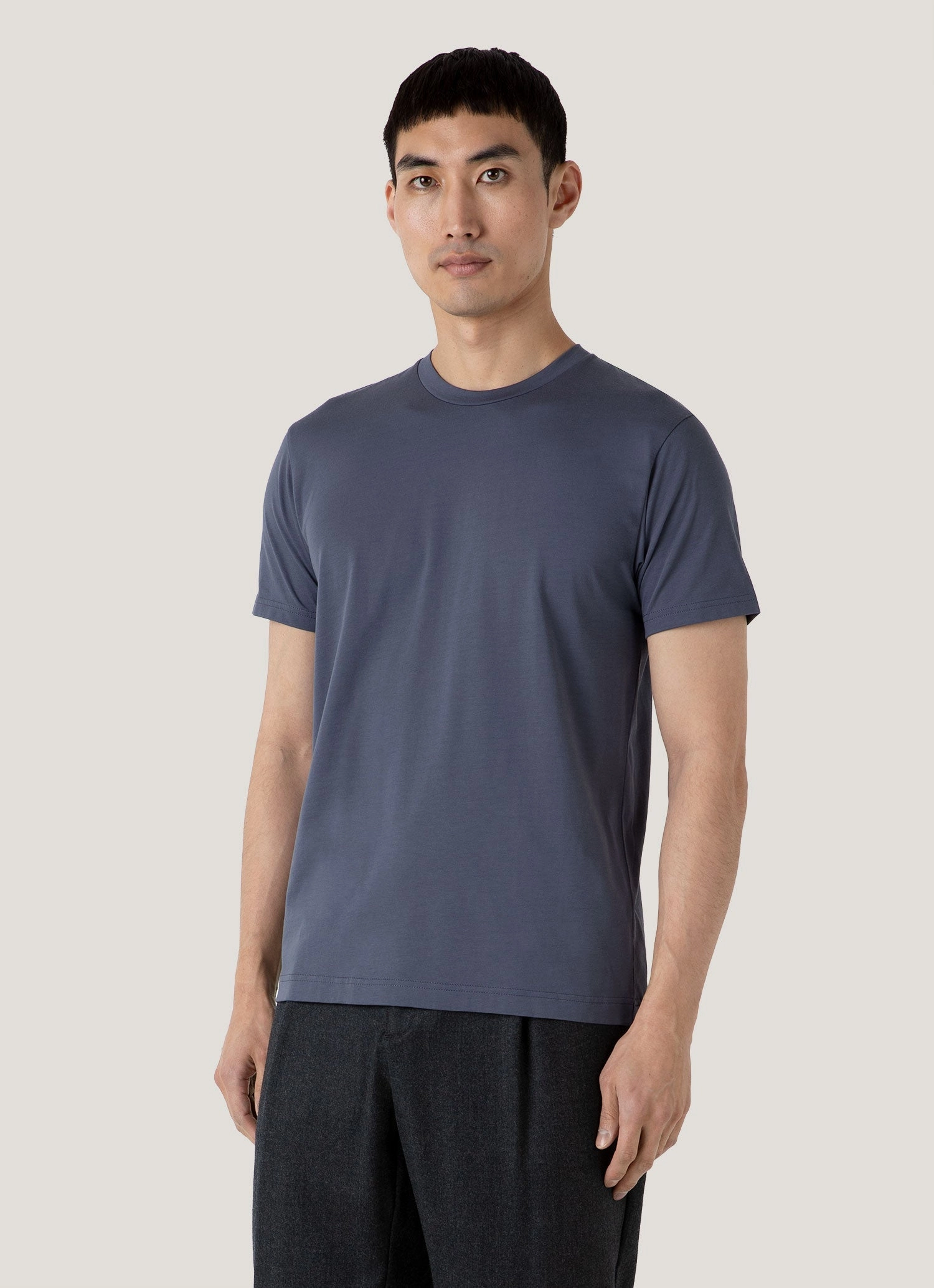 Men's Riviera Midweight T-shirt in Slate Blue Must-Have Piece