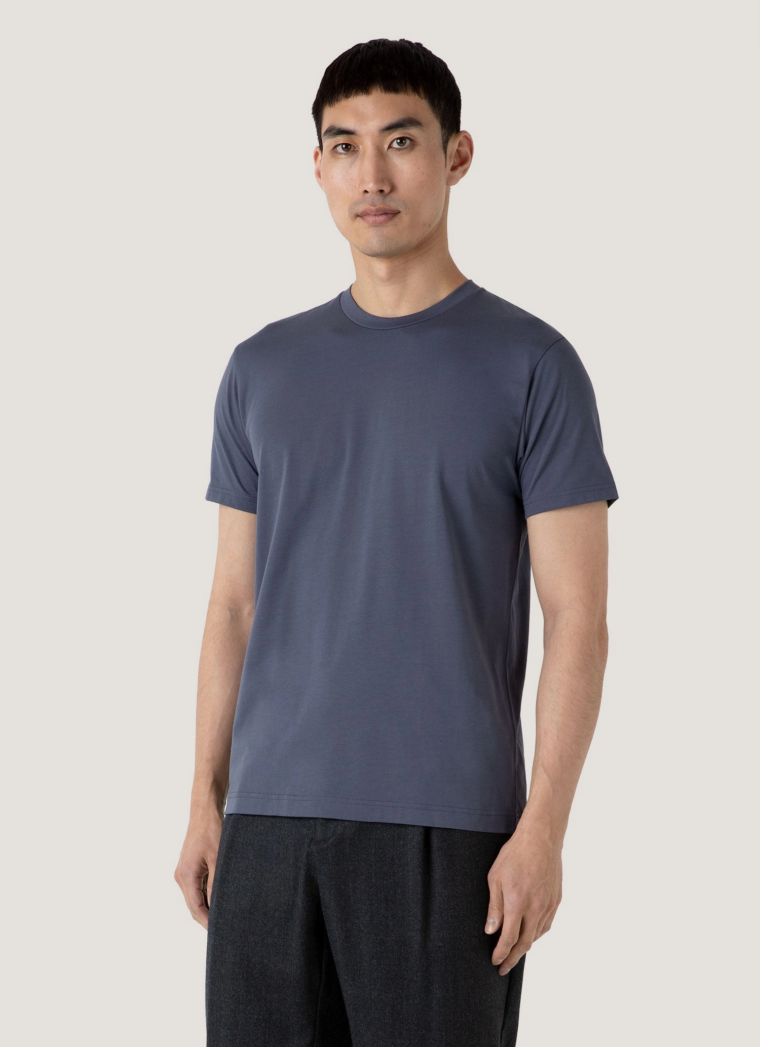 Men's Riviera Midweight T-shirt in Slate Blue Must-Have Piece