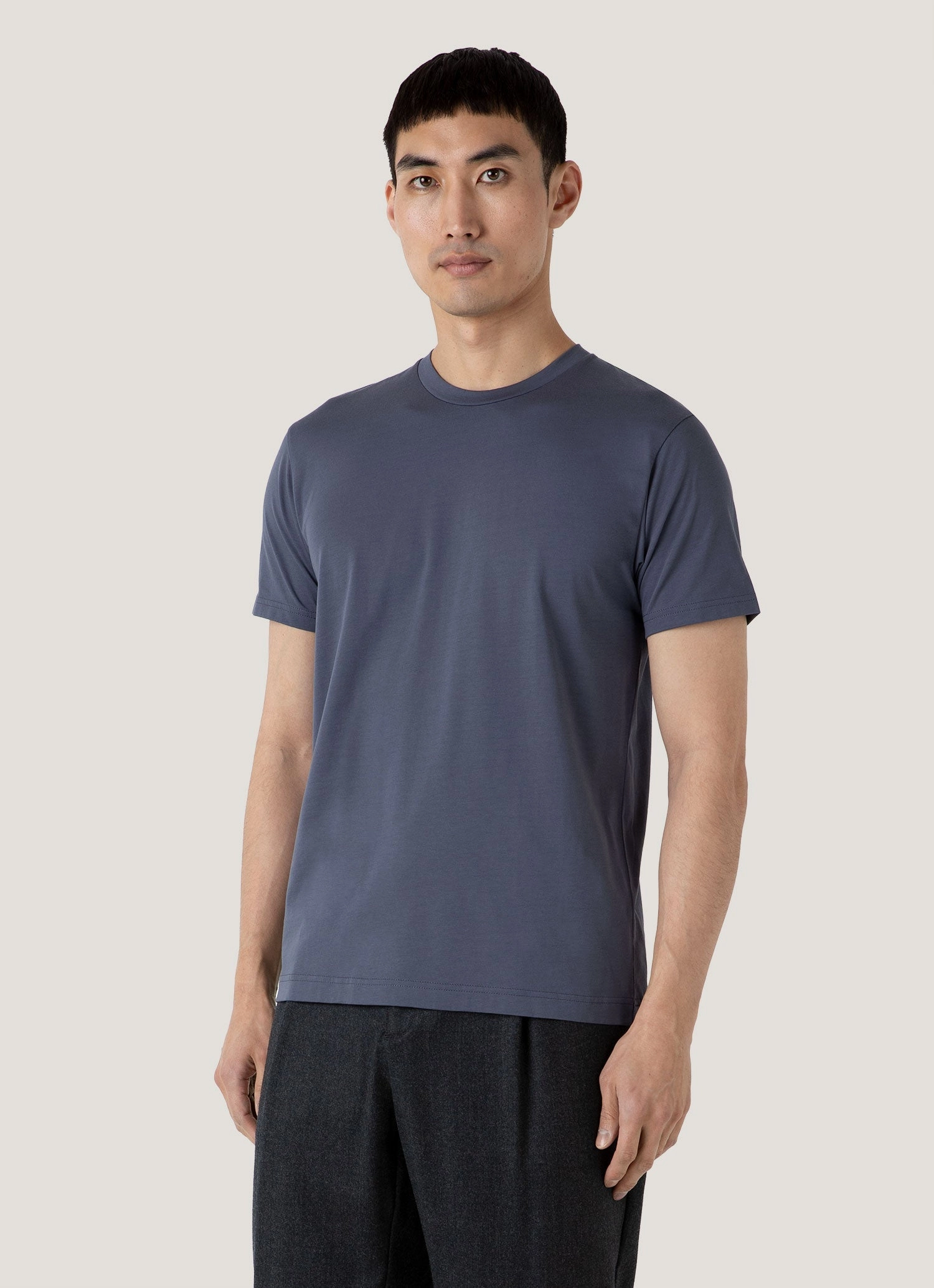Men's Riviera Midweight T-shirt in Slate Blue Must-Have Piece
