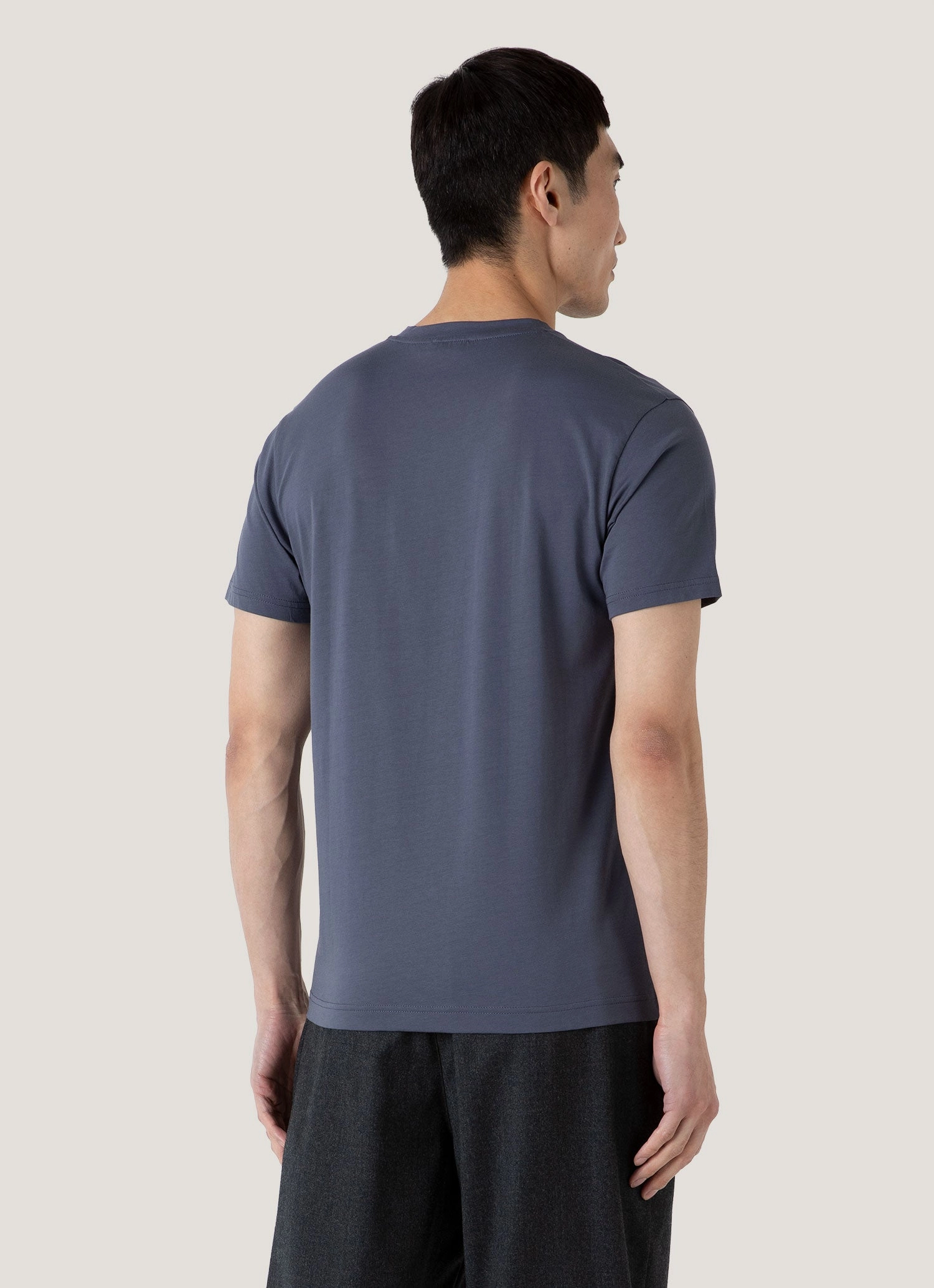 Men's Riviera Midweight T-shirt in Slate Blue Must-Have Piece