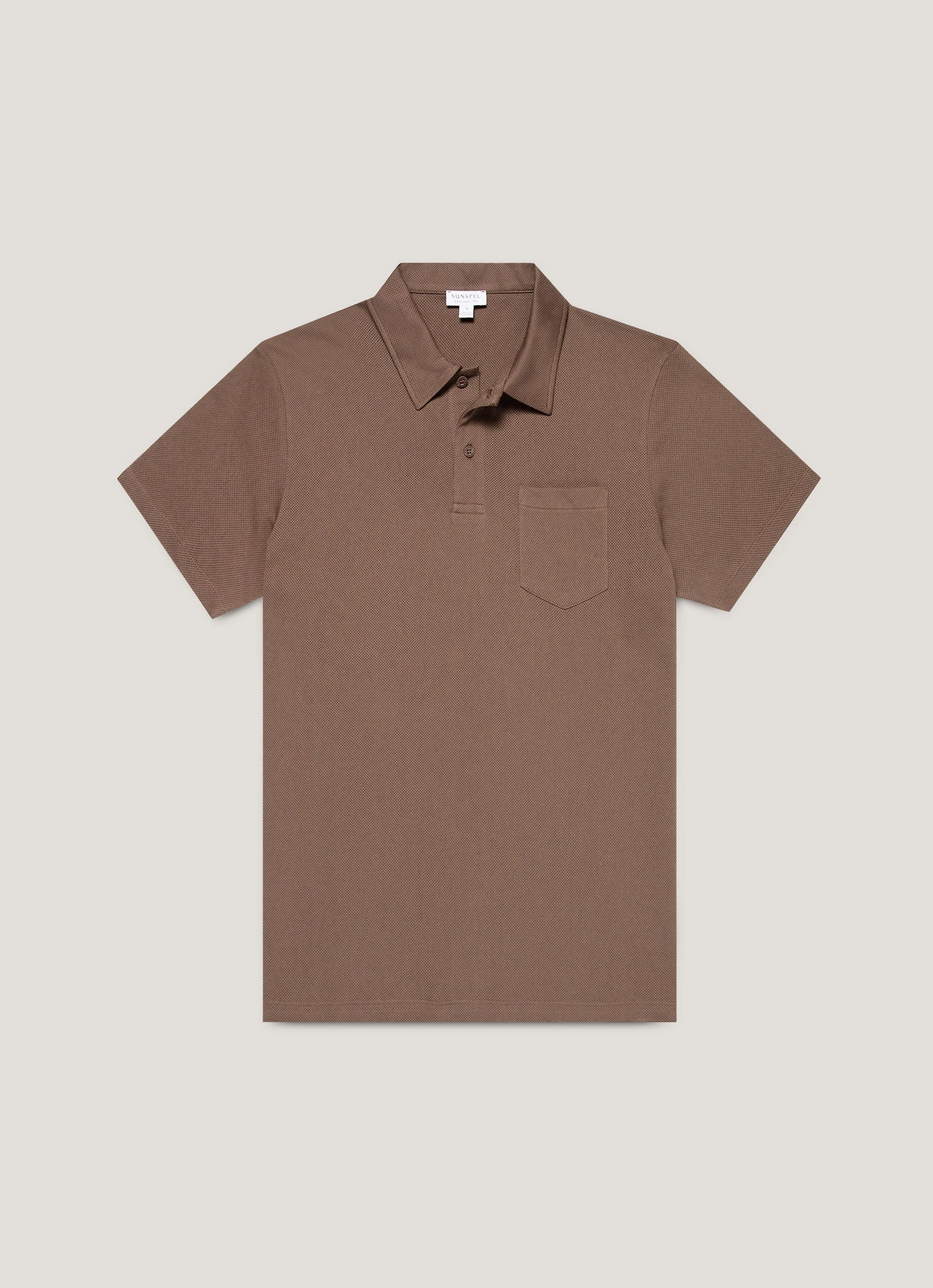 Men's Riviera Polo Shirt in Bark Street Outfit Style