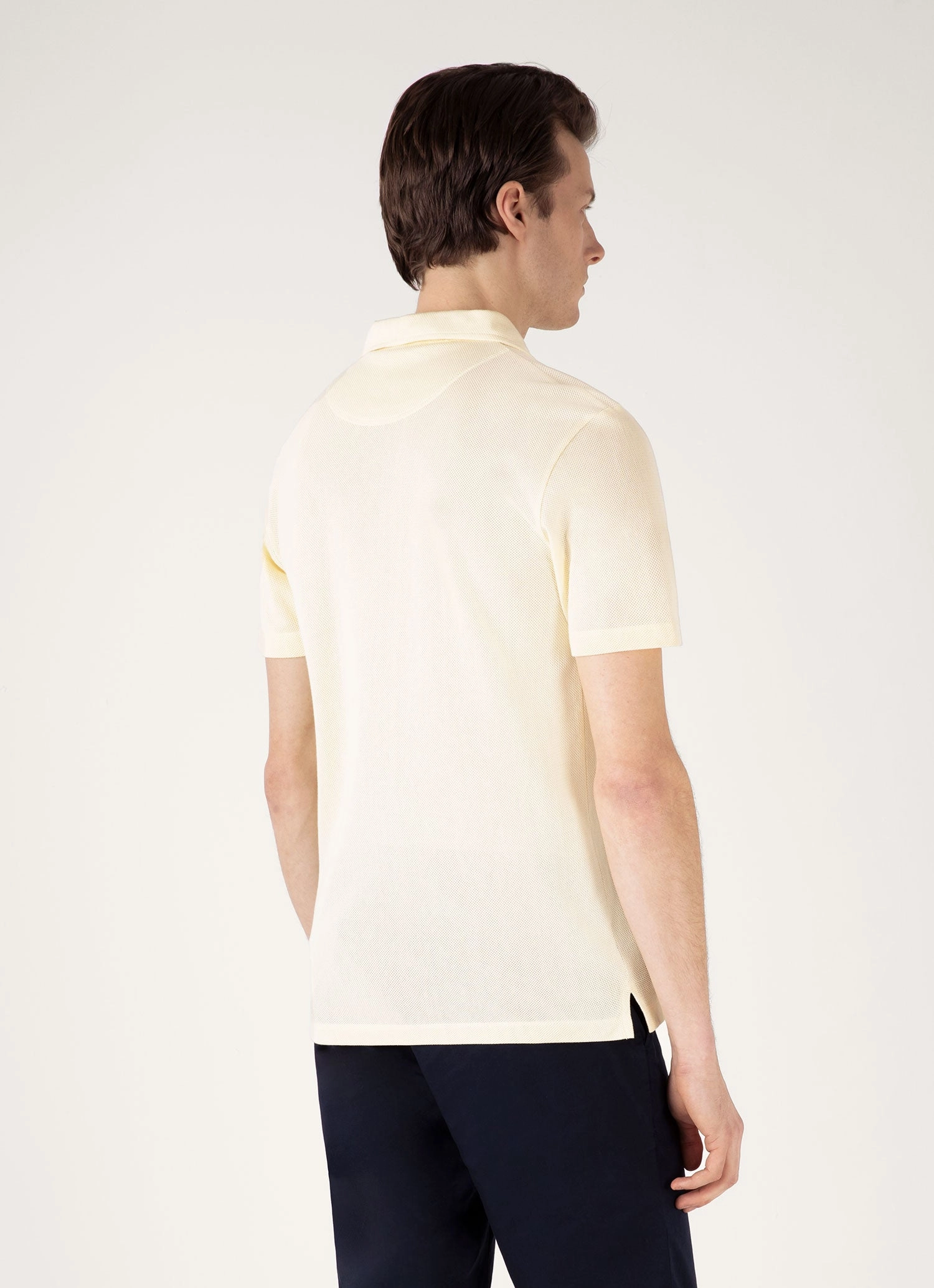 Men's Riviera Polo Shirt in Buttermilk Popular Tee