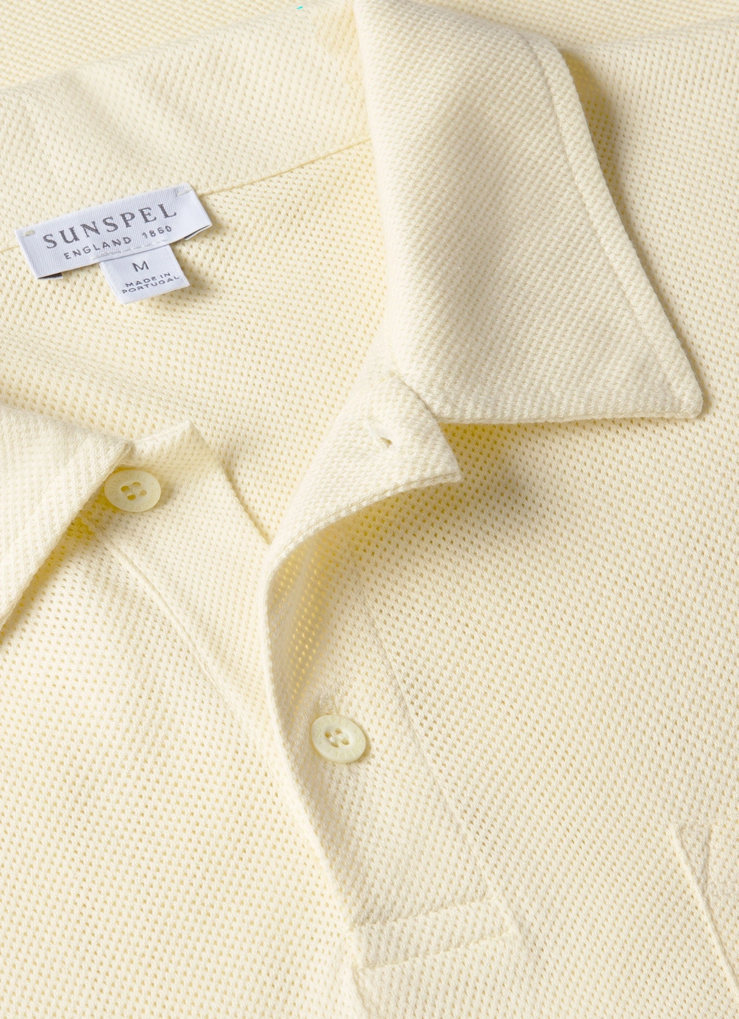 Men's Riviera Polo Shirt in Buttermilk Popular Tee