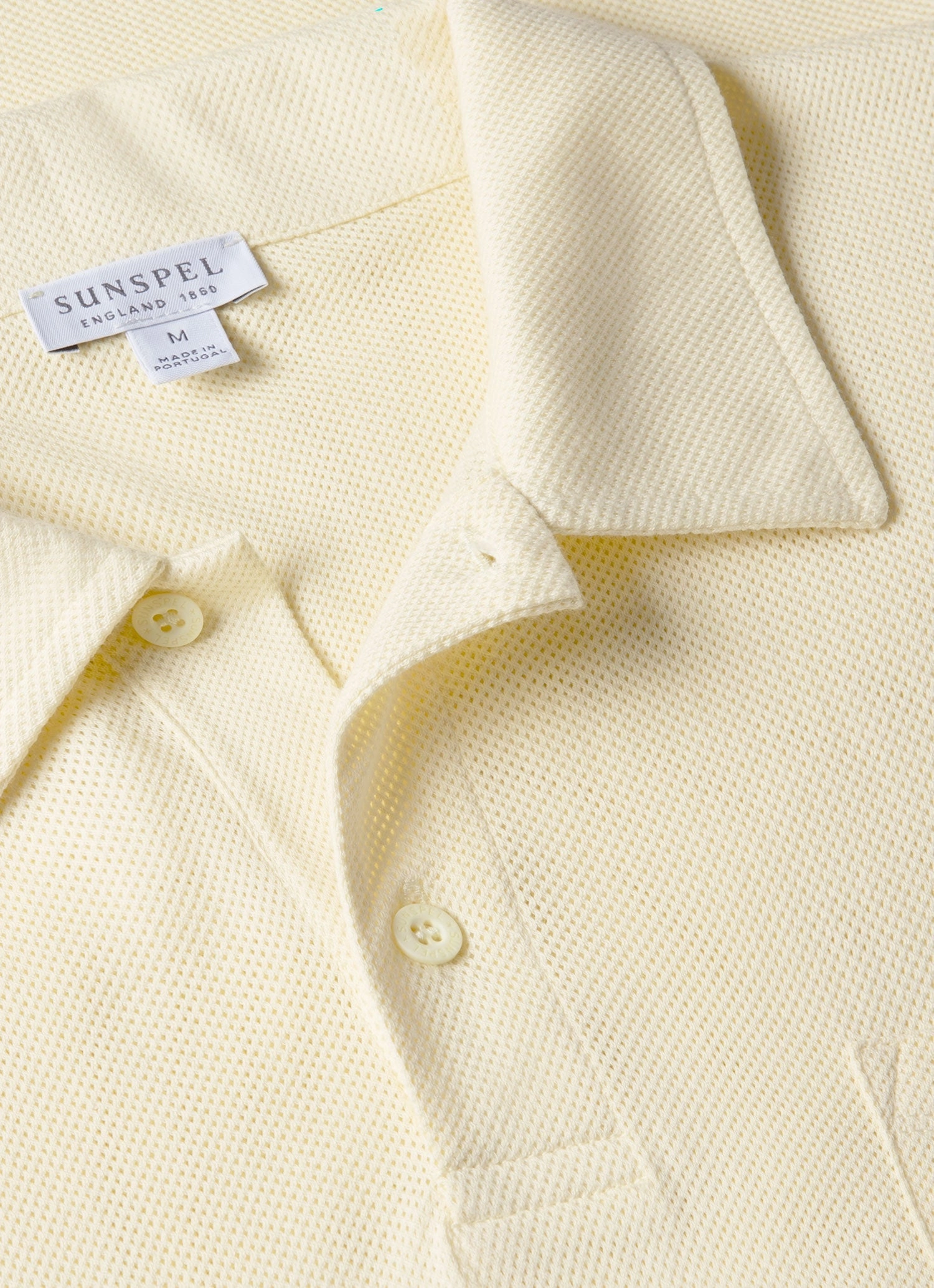 Men's Riviera Polo Shirt in Buttermilk Popular Tee