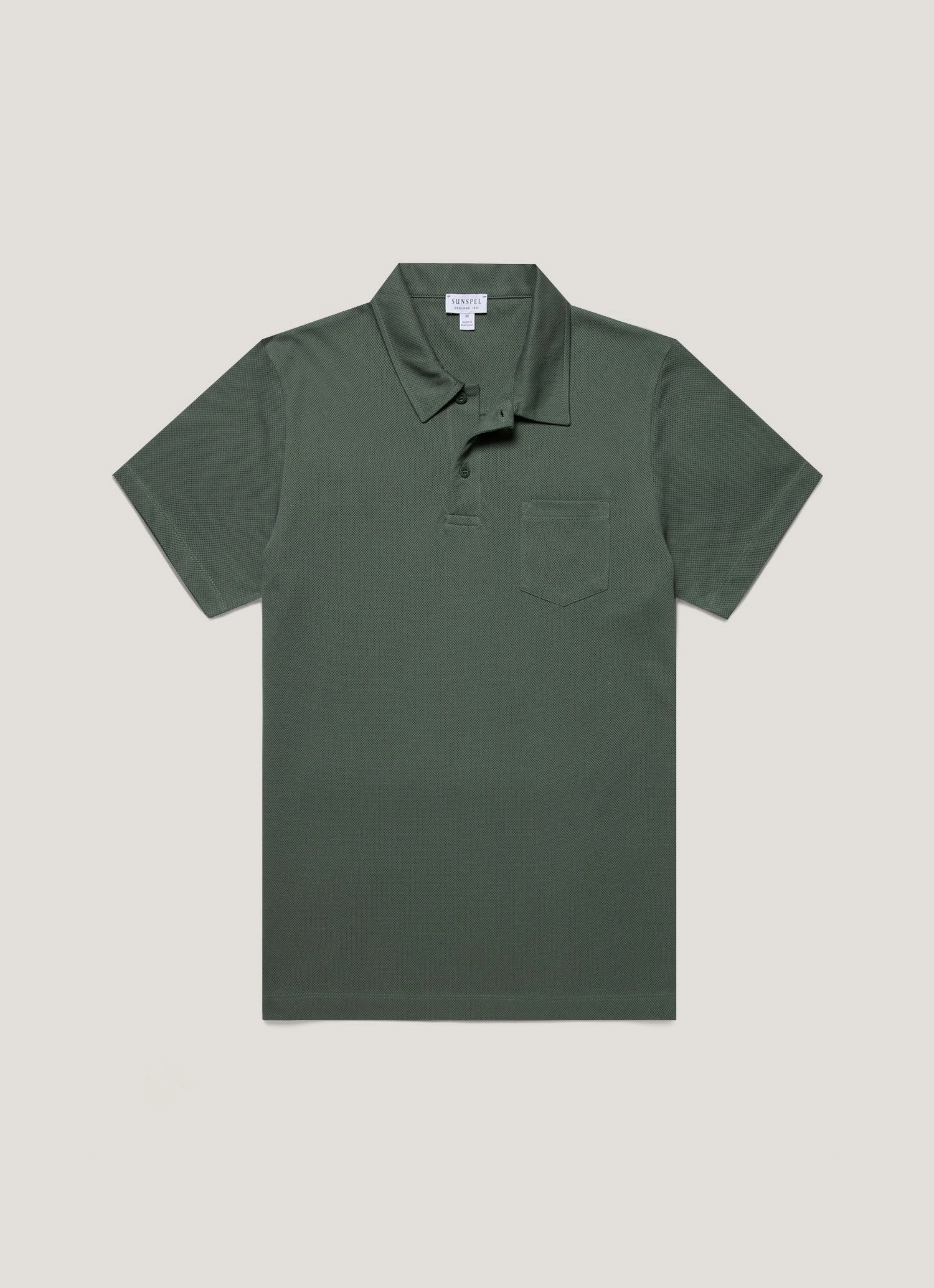 Men's Riviera Polo Shirt in Dusk Green Trendy graphic tee Fresh Outfit Style