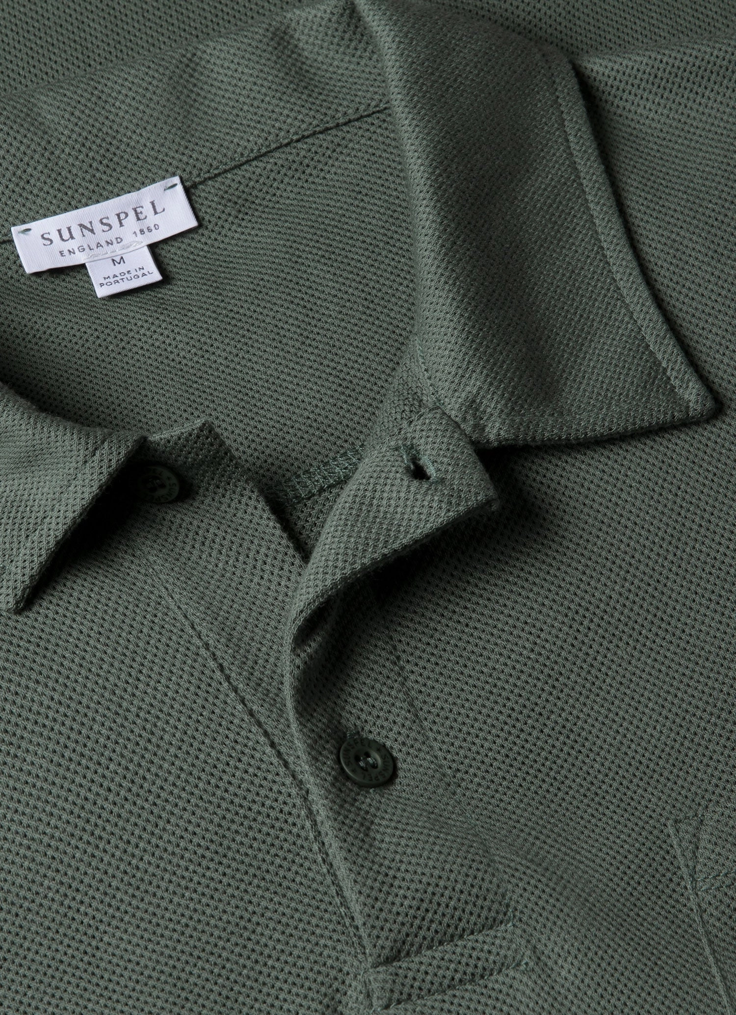 Men's Riviera Polo Shirt in Dusk Green Lifestyle Mood