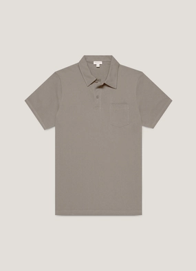 Fresh Trend Look Men's Riviera Polo Shirt in Iron Grey