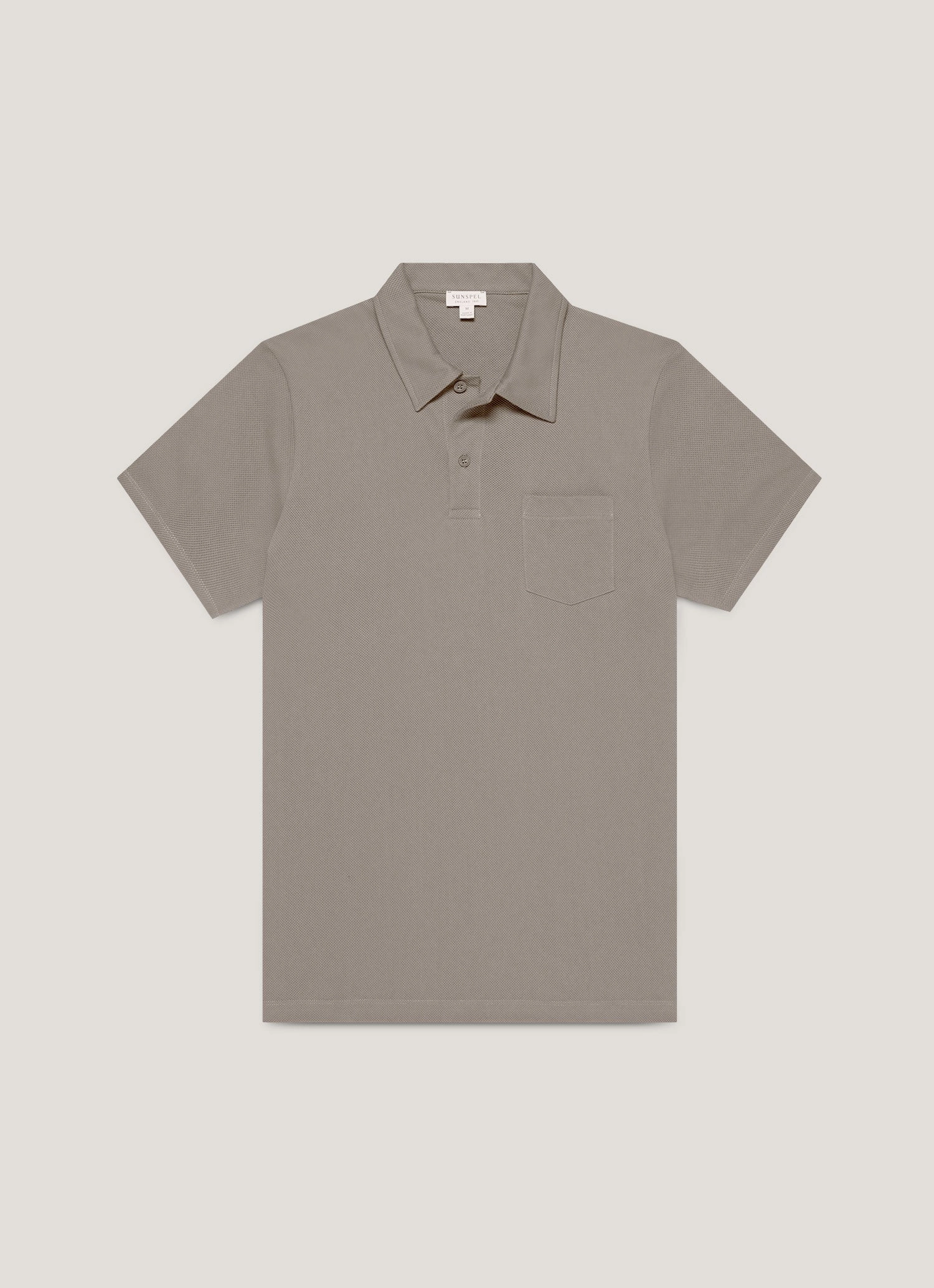Fresh Trend Look Men's Riviera Polo Shirt in Iron Grey