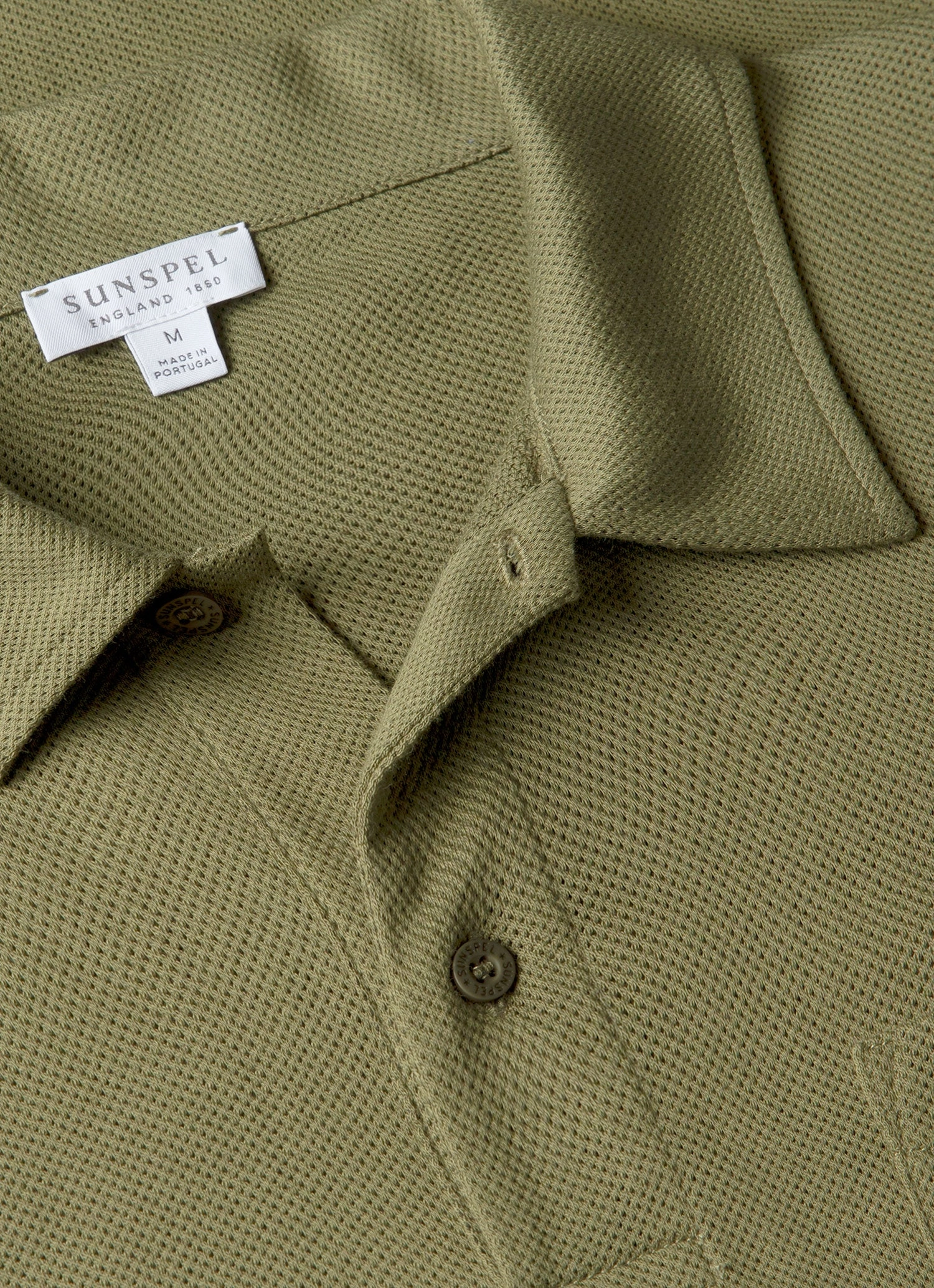 Men's Riviera Polo Shirt in Sea Moss Soft Edition Summer