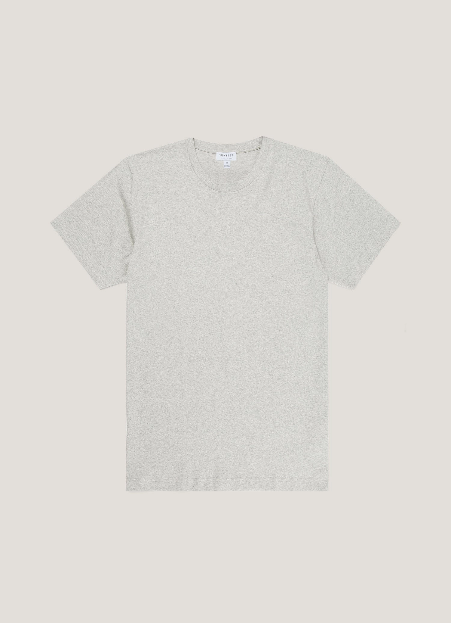 Seasonal Wear Men's Riviera T-shirt in Grey Melange