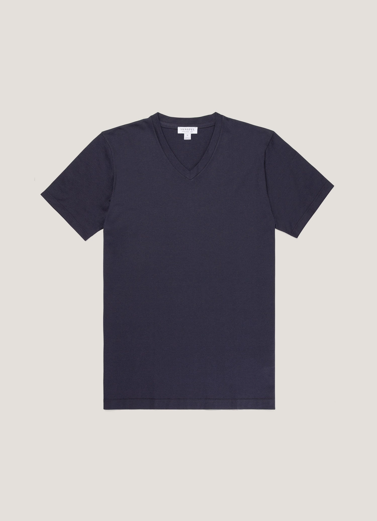 Relax Street Look Men's Riviera V-neck T-shirt in Navy