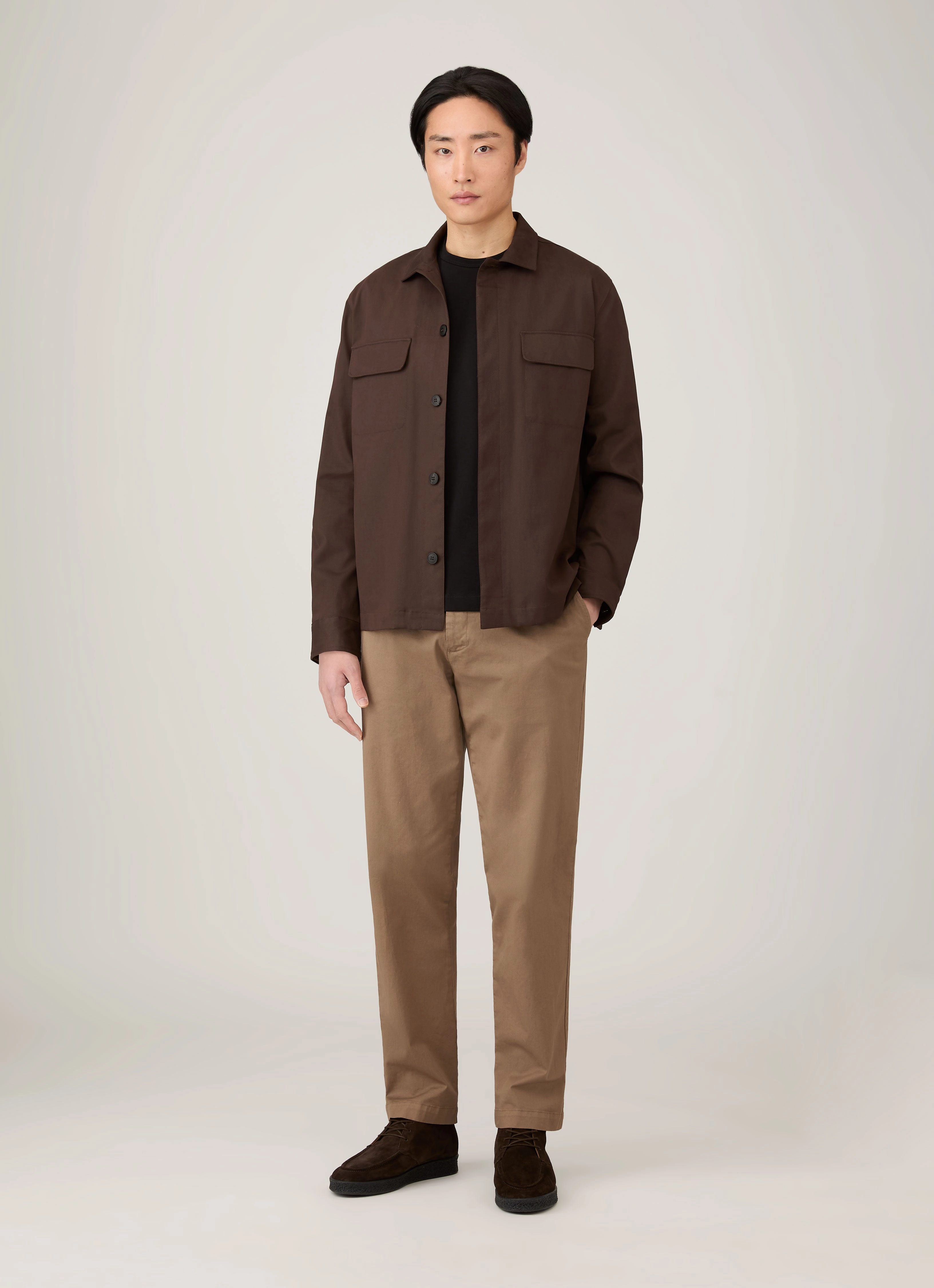 Men's Single Jersey T-shirt in Black Active Design