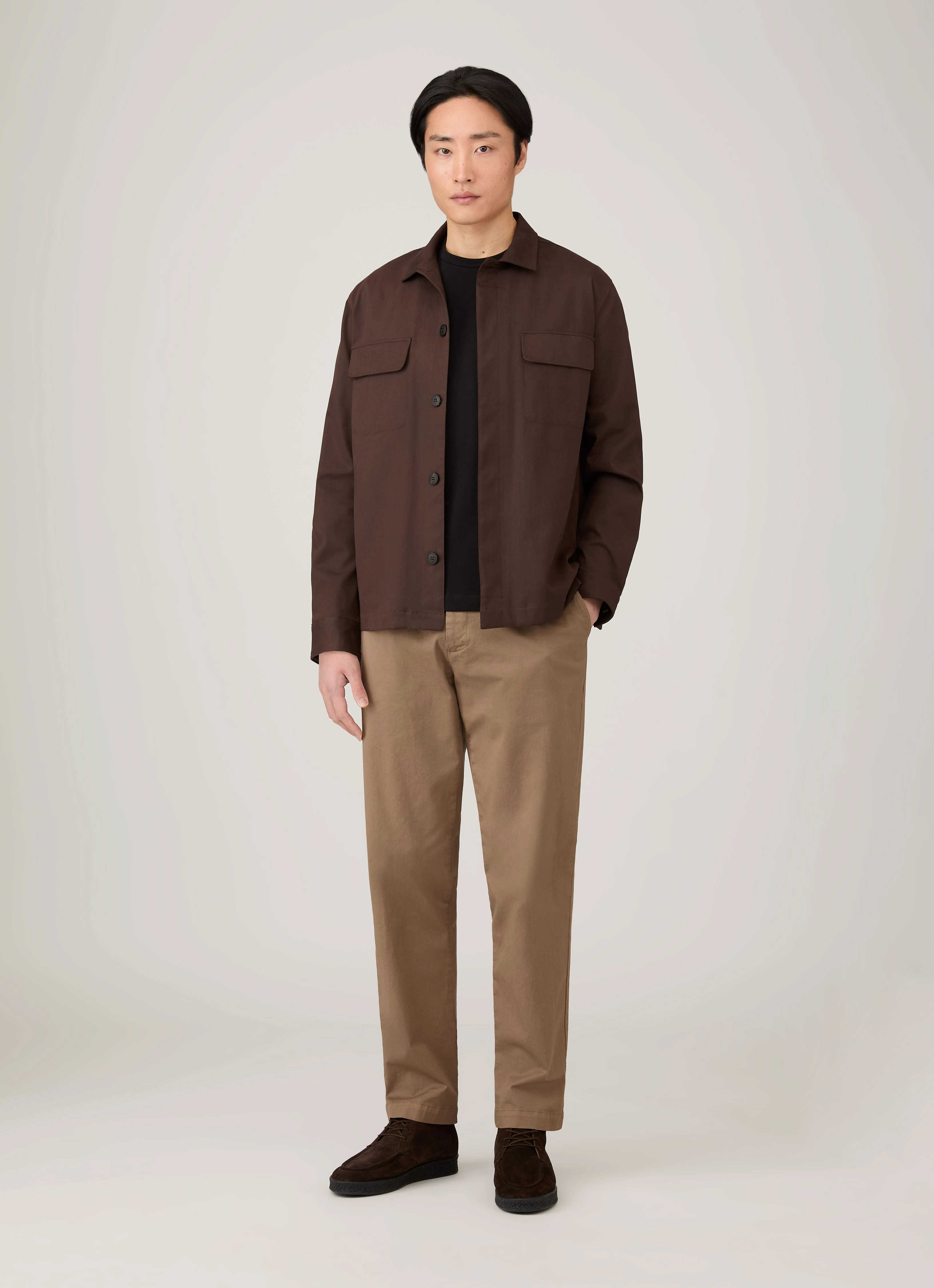 Men's Single Jersey T-shirt in Black Active Design