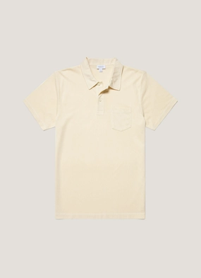 Comfy Style Classic Trend Look Men's Undyed Riviera Polo Shirt in Undyed