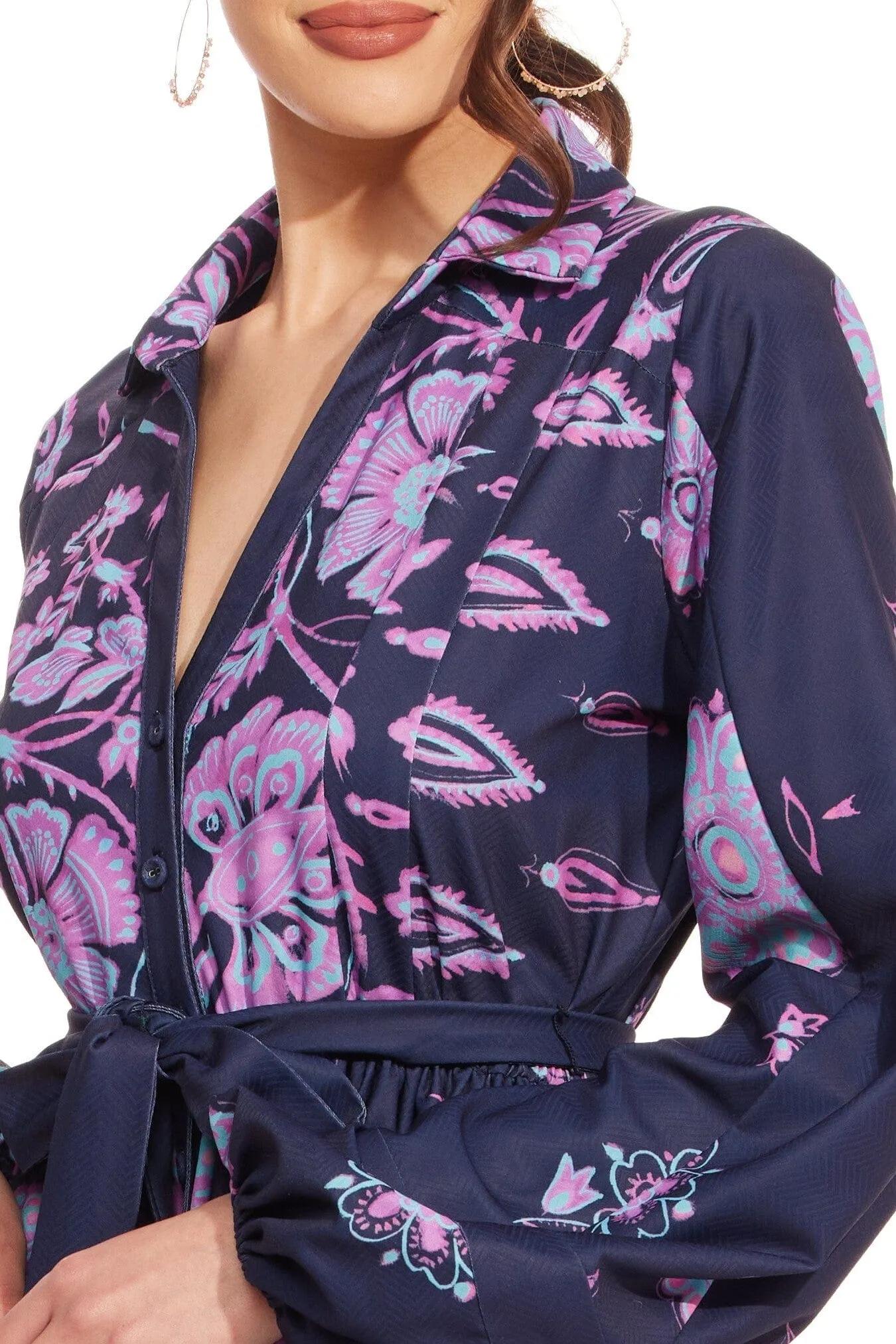 Mesh Insert Elodie Dress  Harmonia