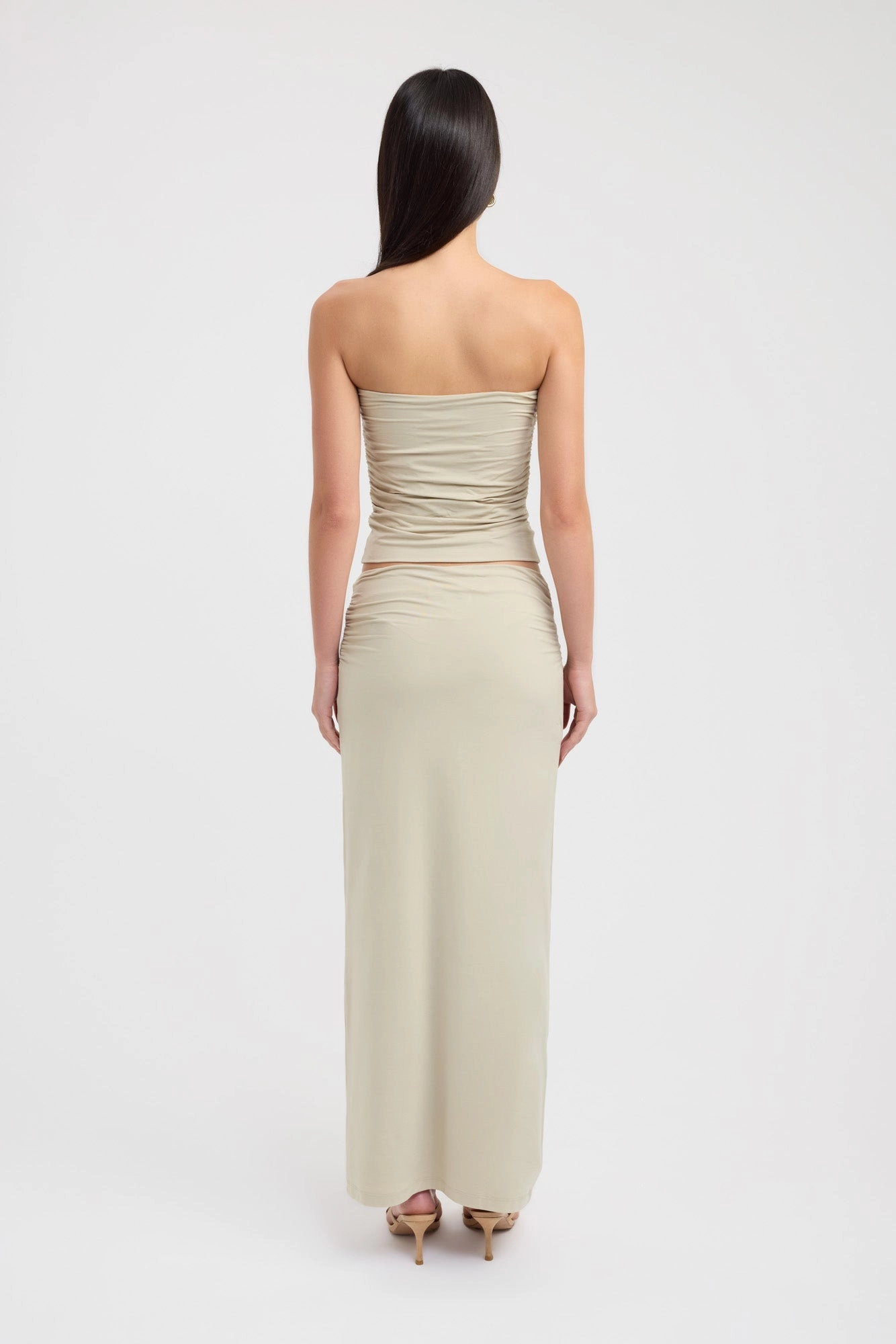 Midi length Tayla Trim Maxi Skirt