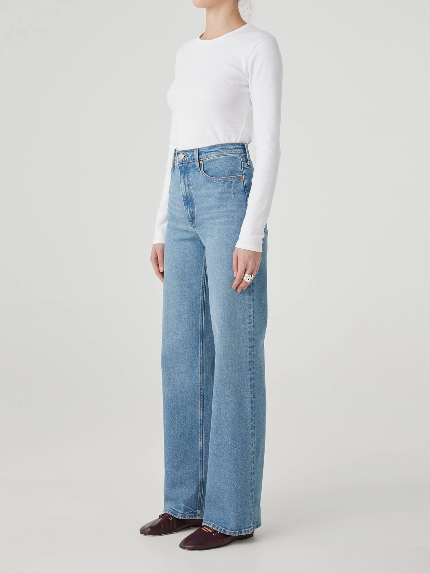 Milla Jean Long 90s Blue Modern Vibe
