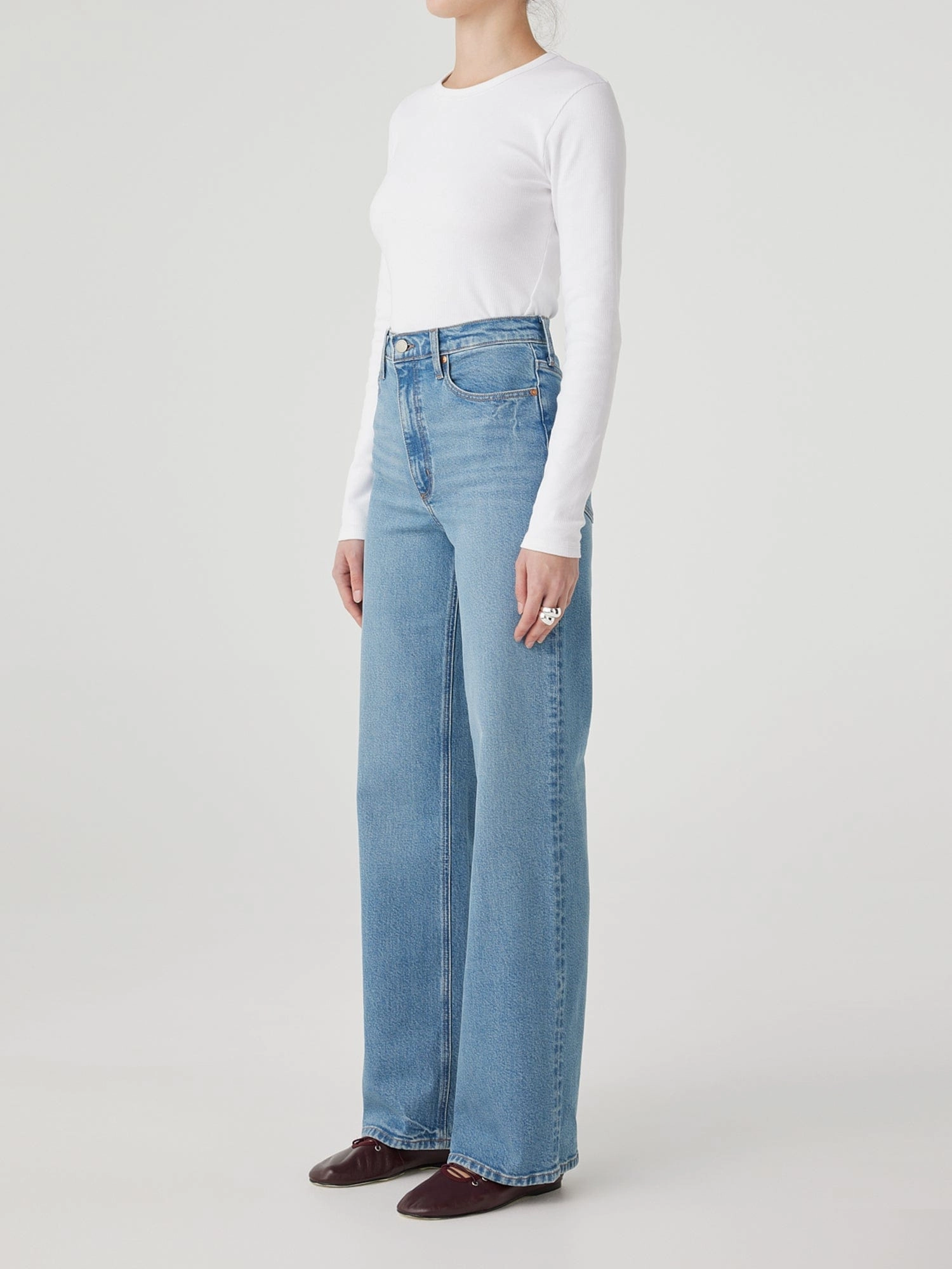 Milla Jean Long 90s Blue Modern Vibe