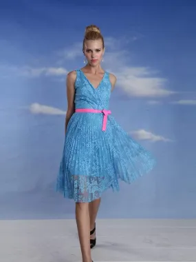 Aurora Dress- Bumble Berry Punch Form Fit Panelled-Design