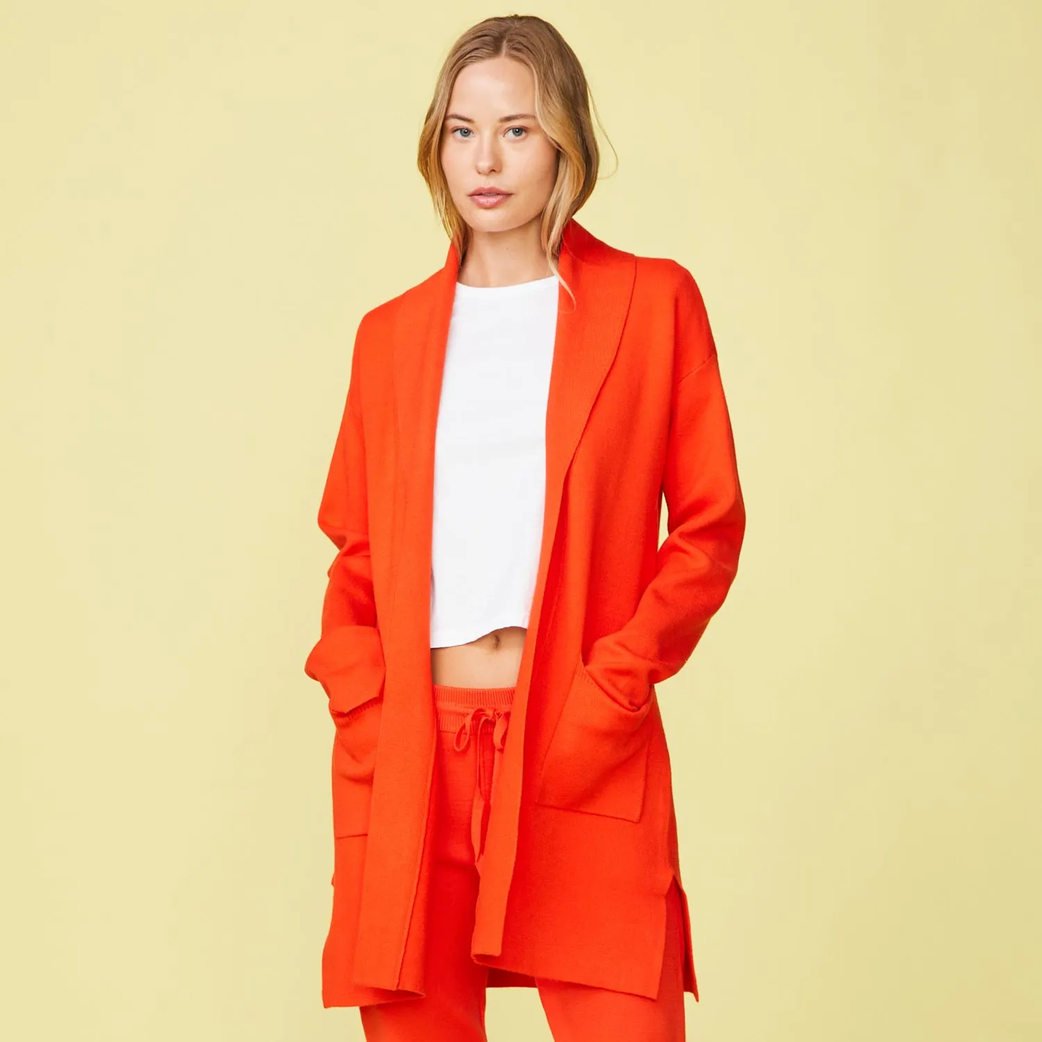 Minimal Trend Supersoft Sweater Knit Cardigan