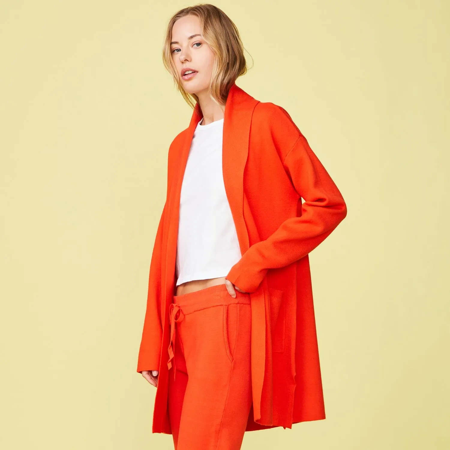 Minimal Trend Supersoft Sweater Knit Cardigan