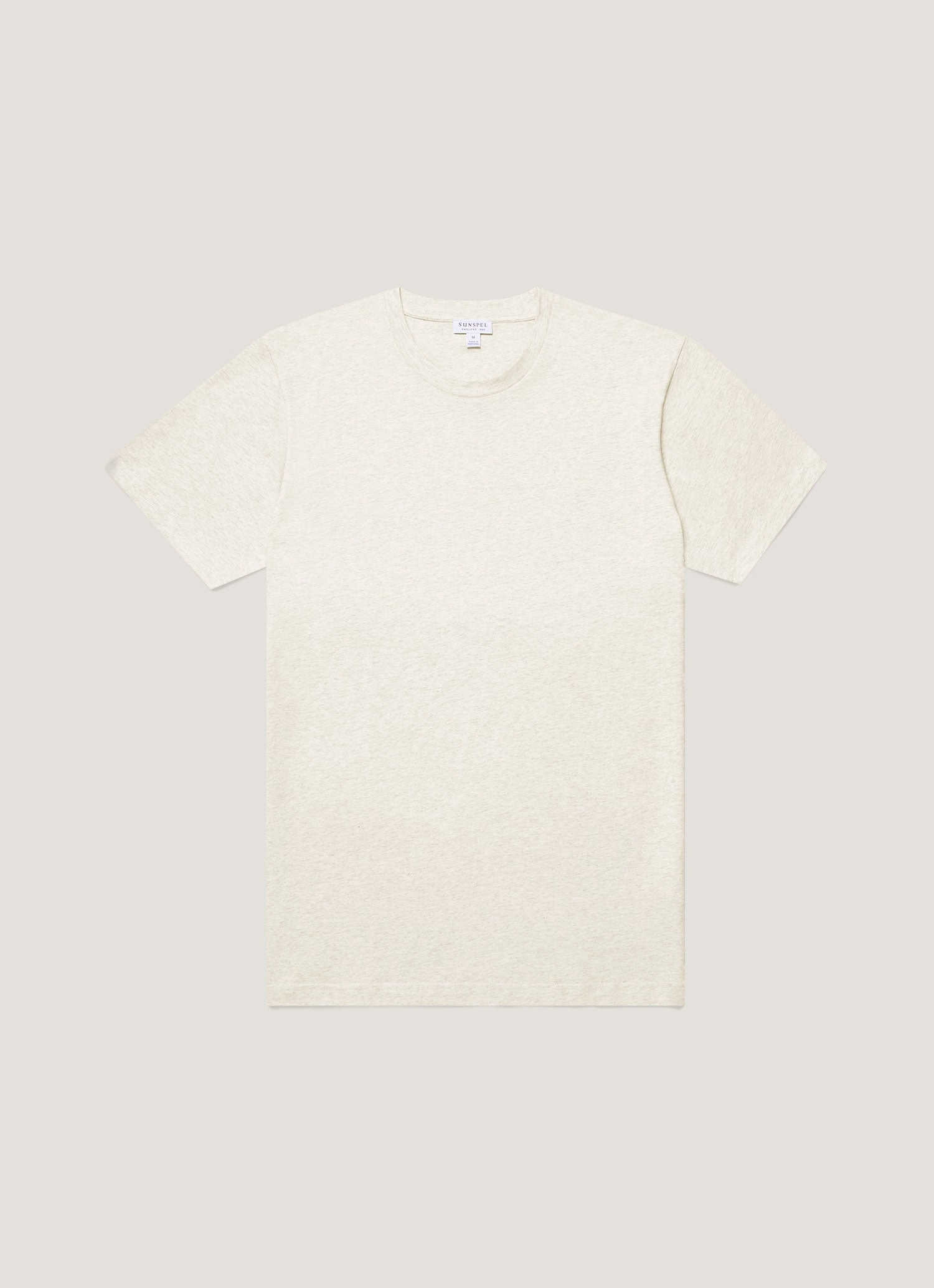 Relax Path Men's Riviera T-shirt in Archive White Melange
