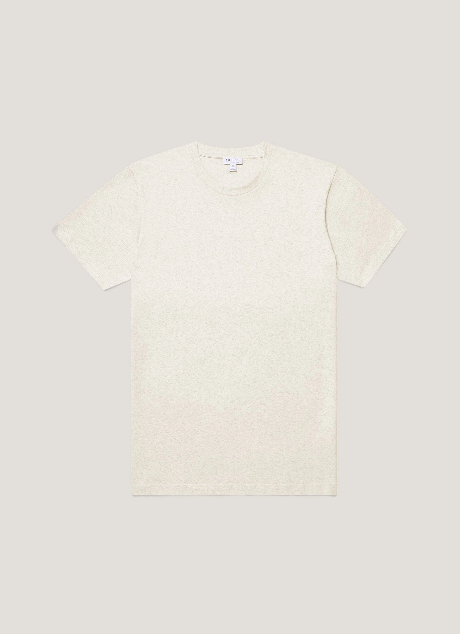 Street Mood Men's Riviera T-shirt in Archive White Melange