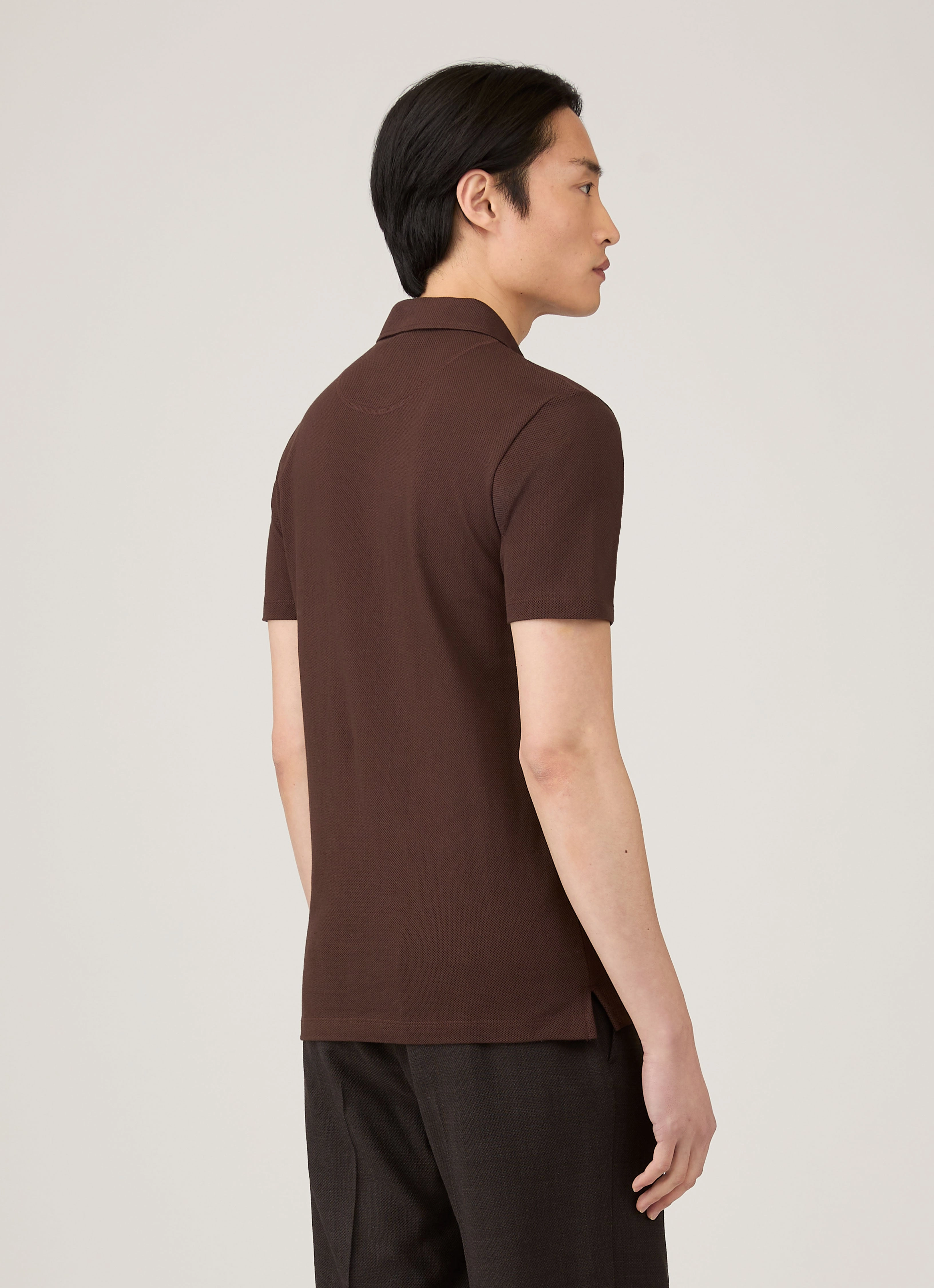 Minimal Gear Outdoor Men's Riviera Polo Shirt in Bakelite
