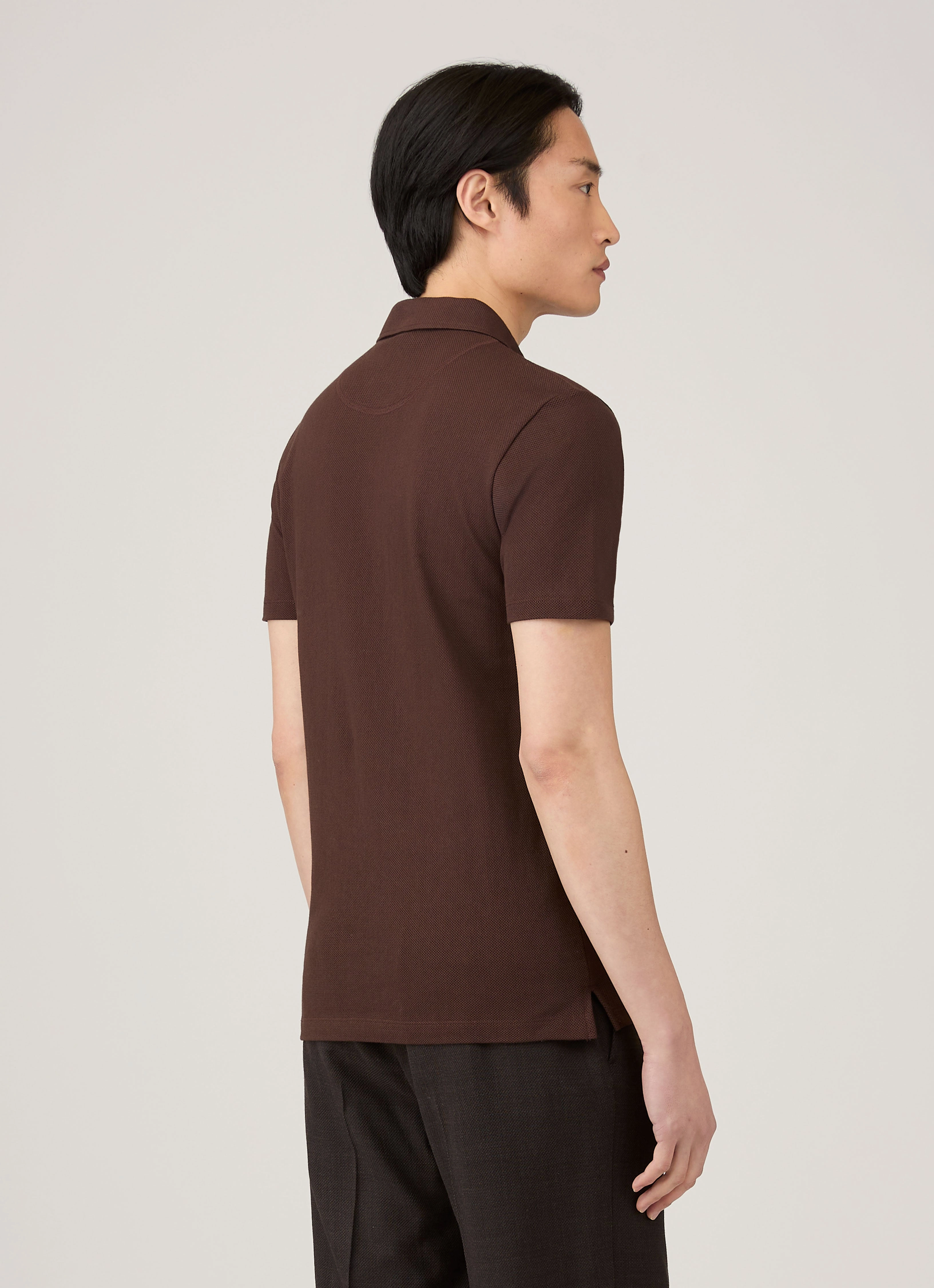 Minimal Gear Outdoor Men's Riviera Polo Shirt in Bakelite