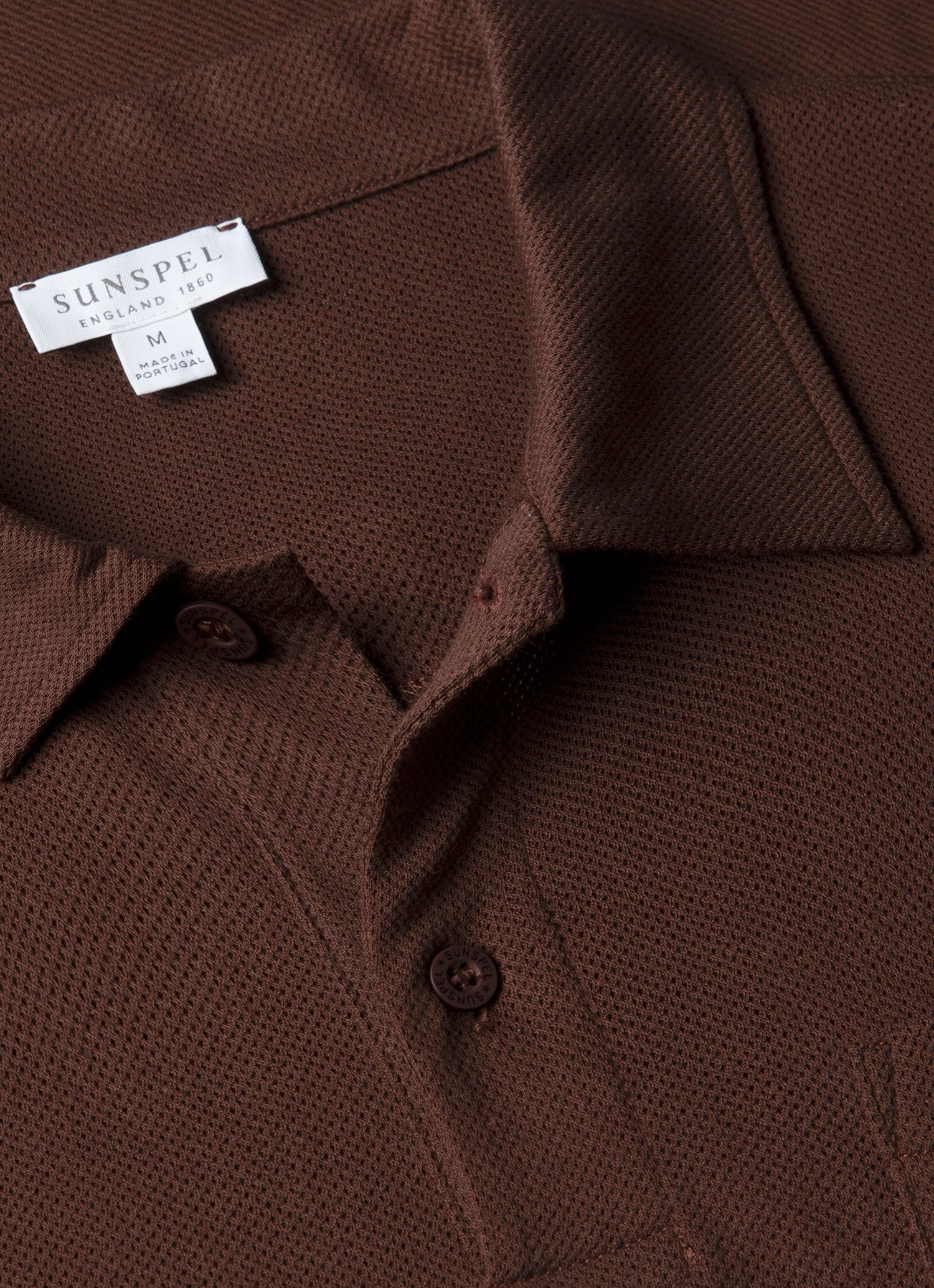 Minimal Gear Outdoor Men's Riviera Polo Shirt in Bakelite